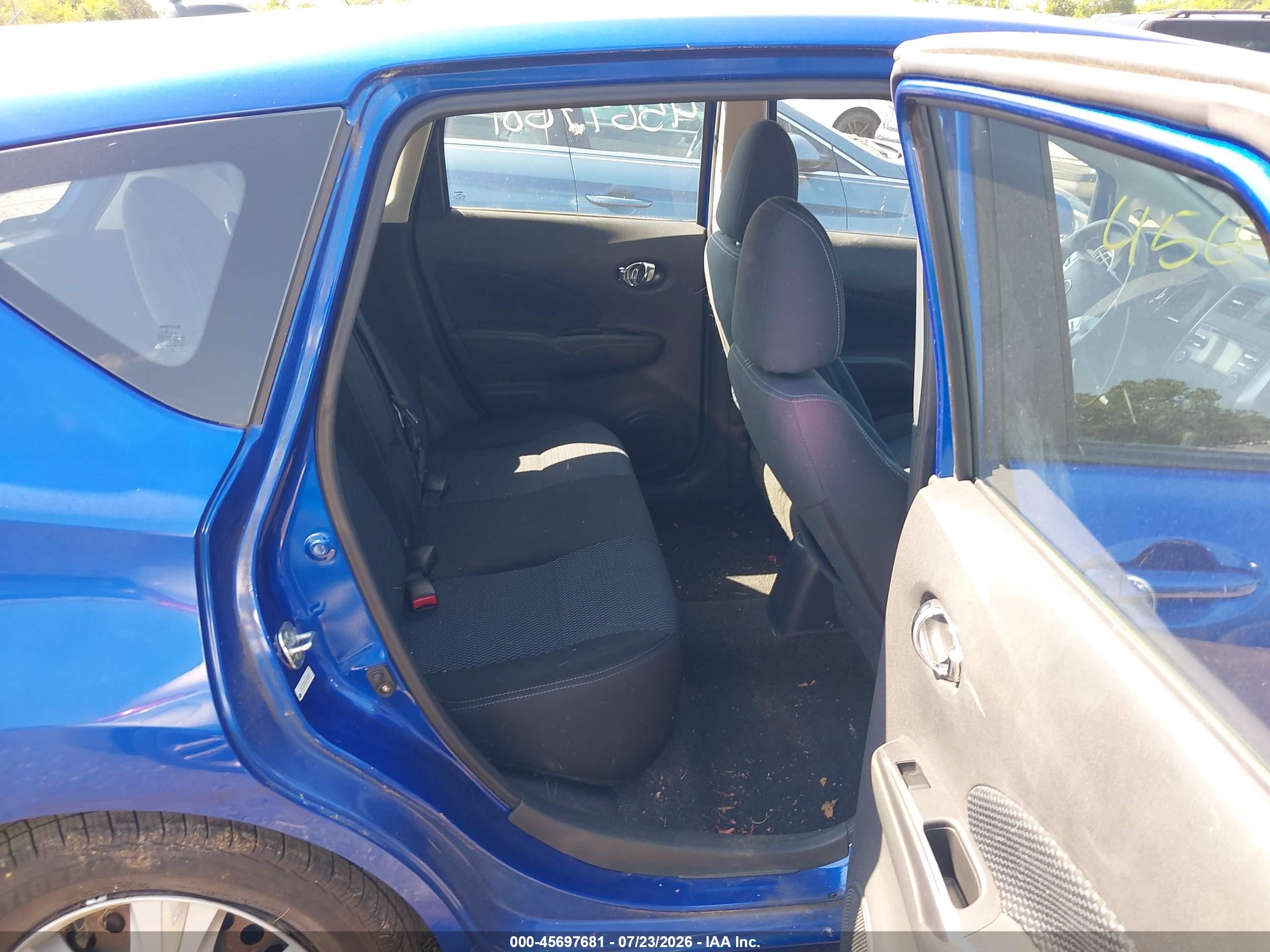 2014 Nissan Versa Note Sv Blue vin: 3N1CE2CP6EL380087