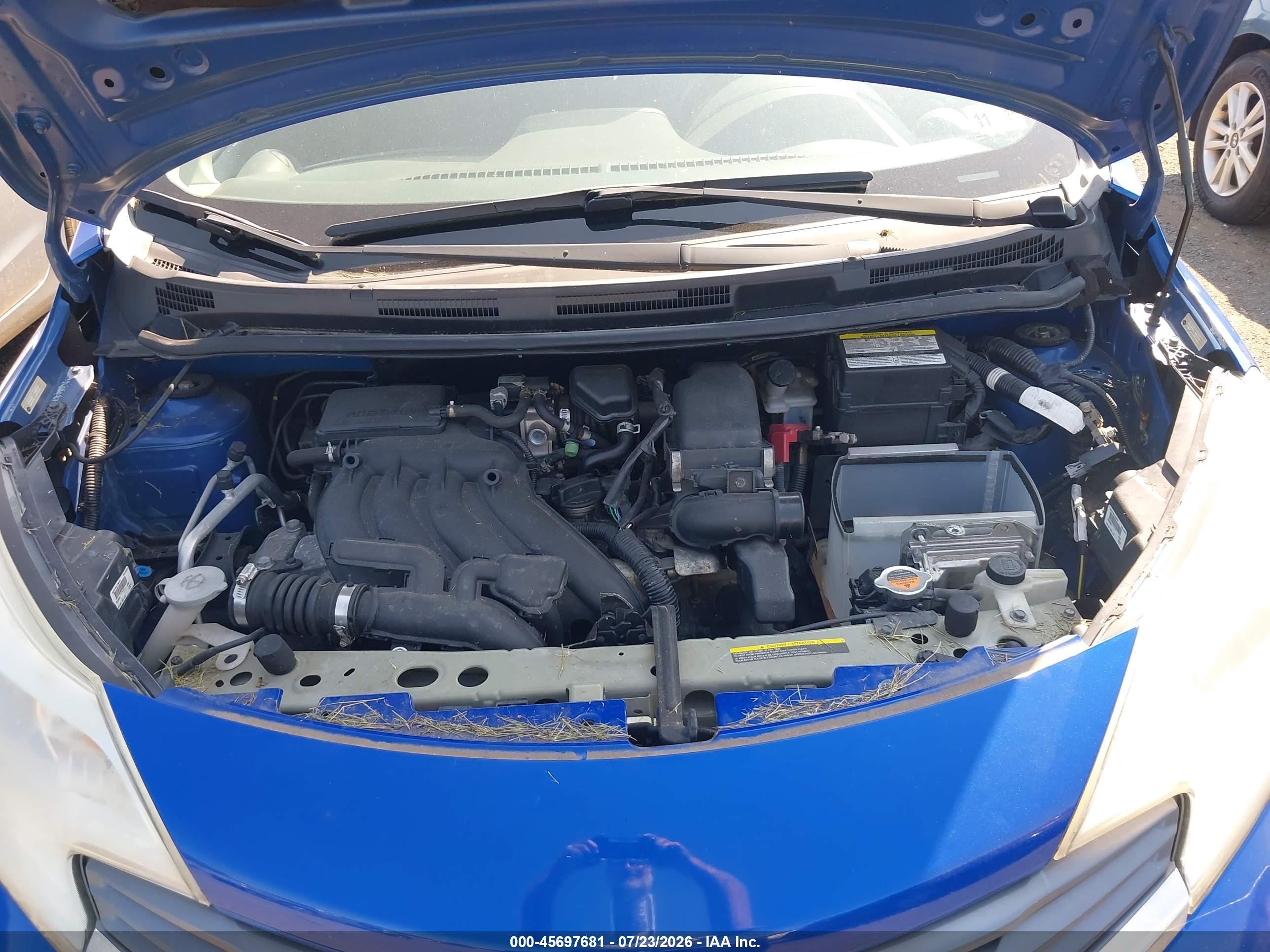 2014 Nissan Versa Note Sv Blue vin: 3N1CE2CP6EL380087