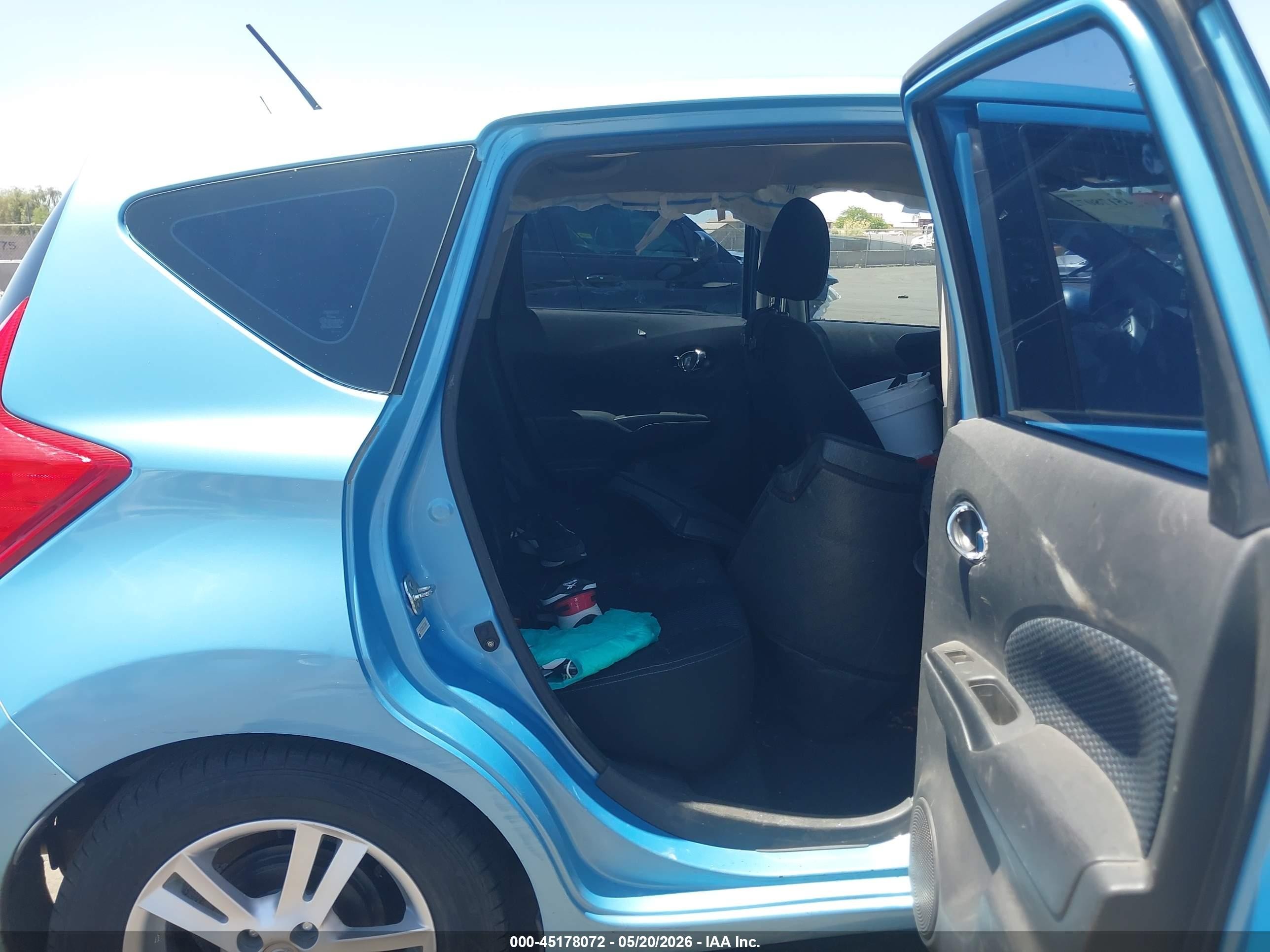2014 Nissan Versa Note Sv Blue vin: 3N1CE2CP6EL383880