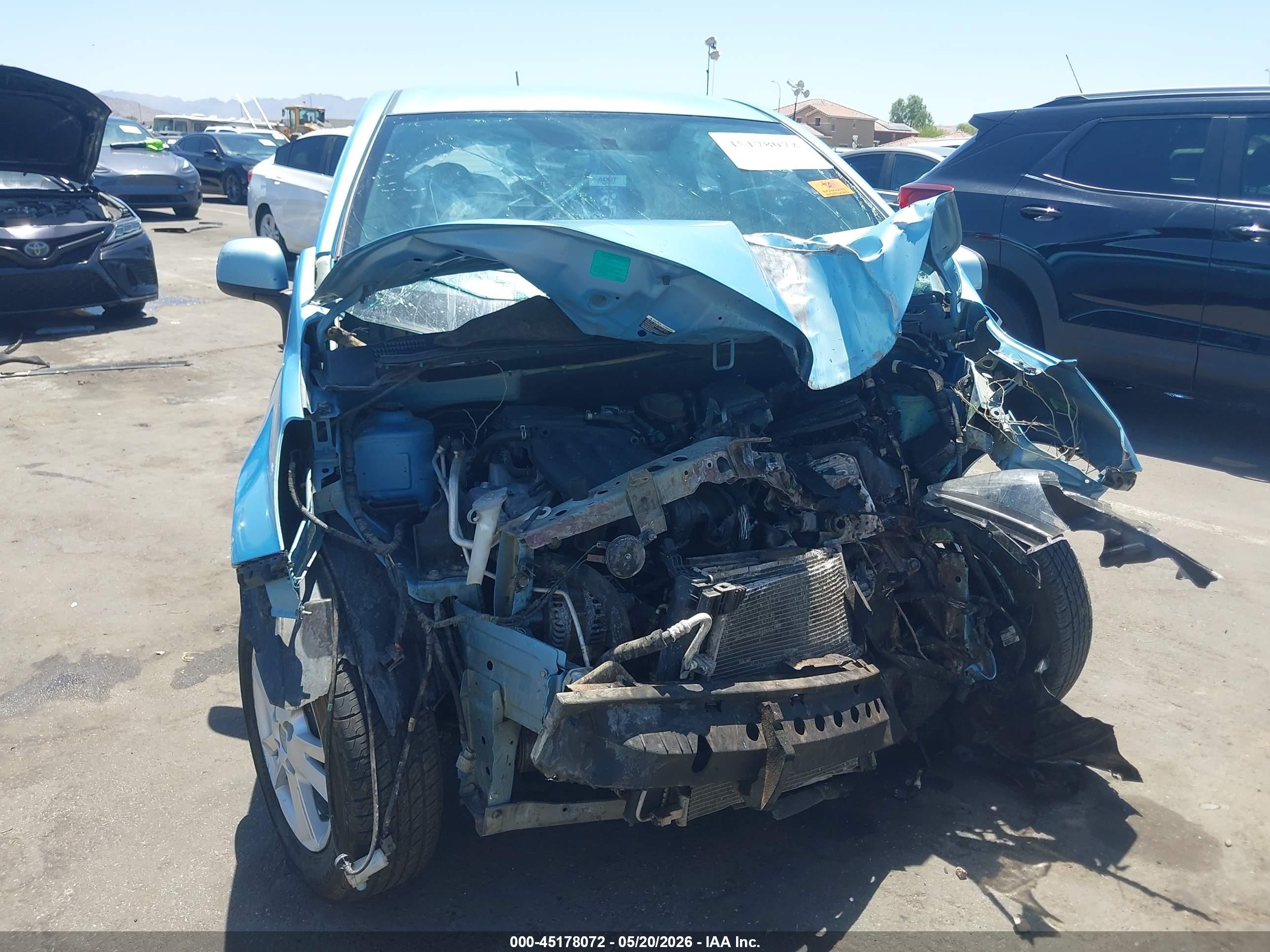 2014 Nissan Versa Note Sv Blue vin: 3N1CE2CP6EL383880
