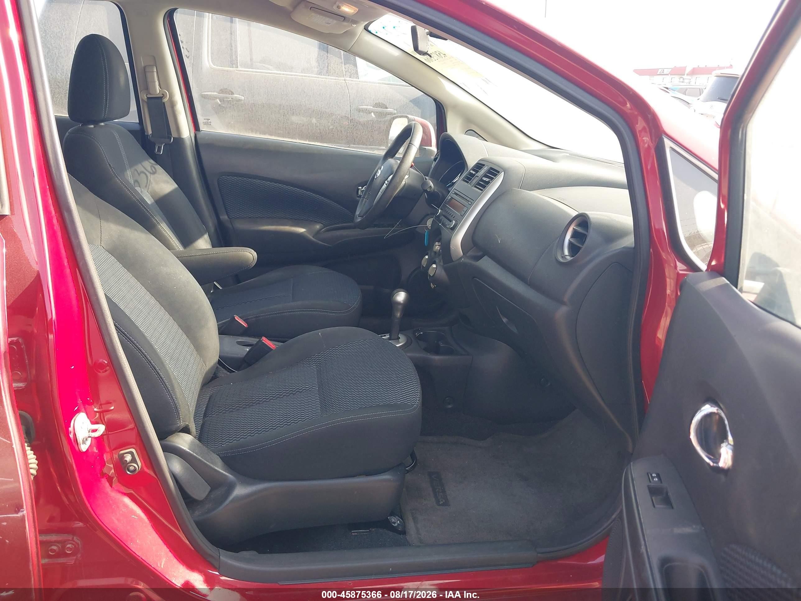 2014 Nissan Versa Note Sv Red vin: 3N1CE2CP6EL398458