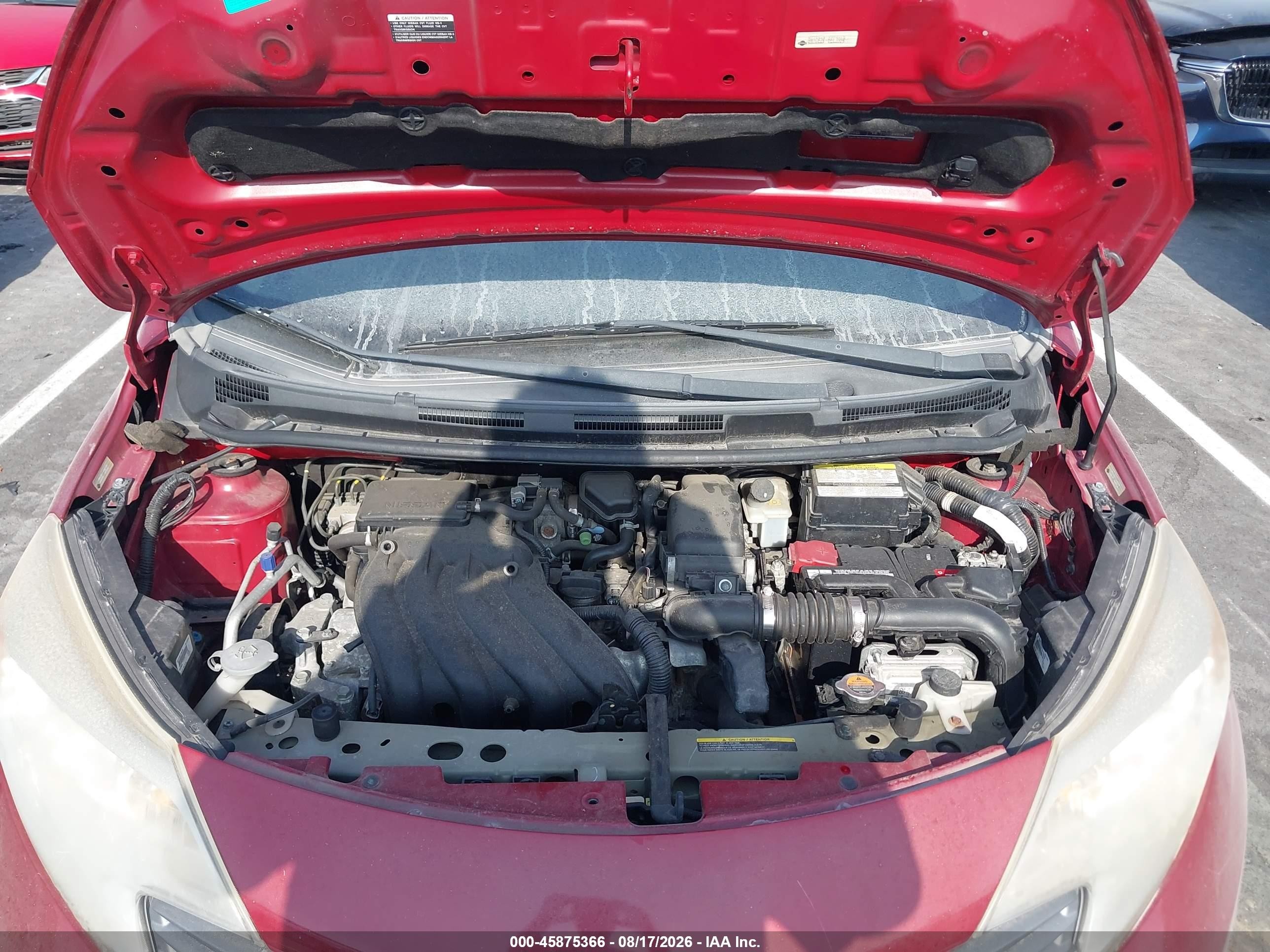 2014 Nissan Versa Note Sv Red vin: 3N1CE2CP6EL398458