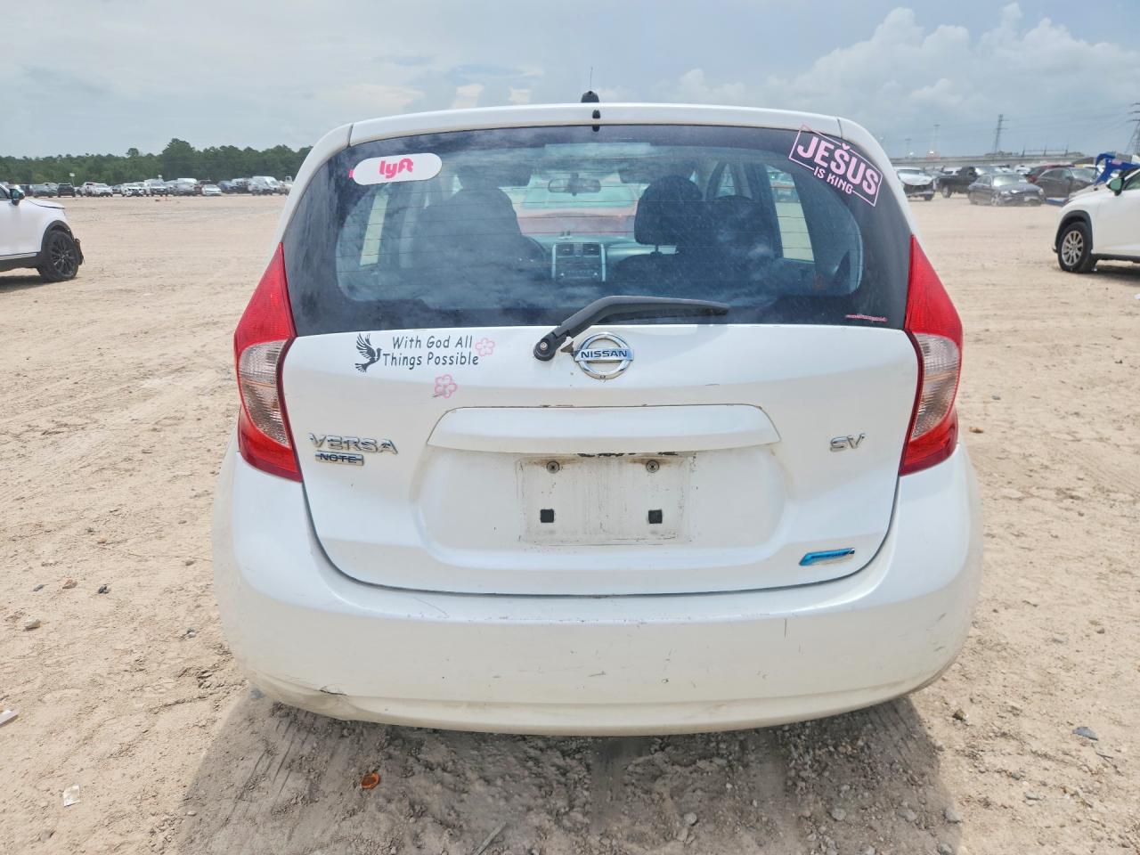2014 Nissan Versa Note Sv White vin: 3N1CE2CP6EL411063