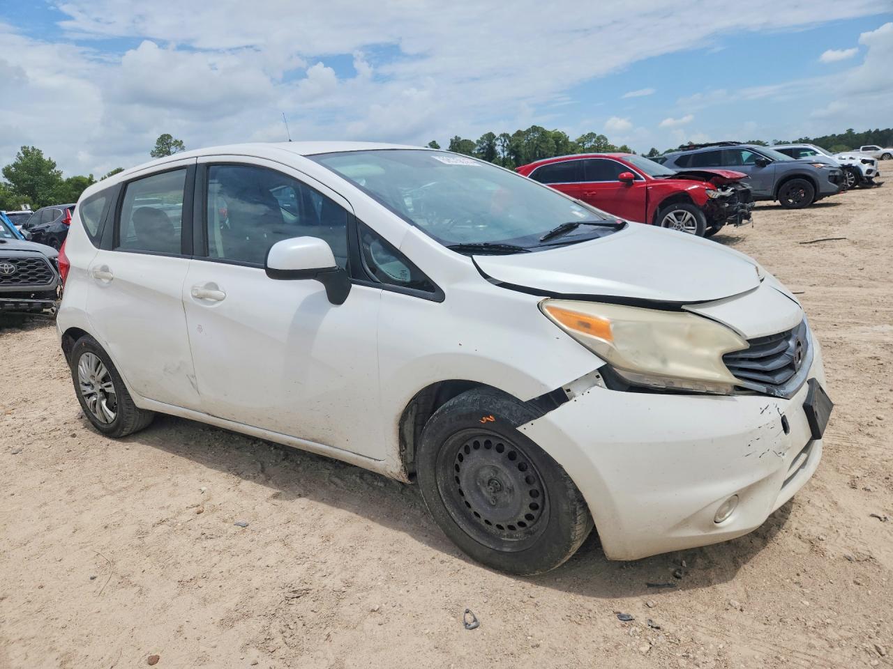 2014 Nissan Versa Note Sv White vin: 3N1CE2CP6EL411063