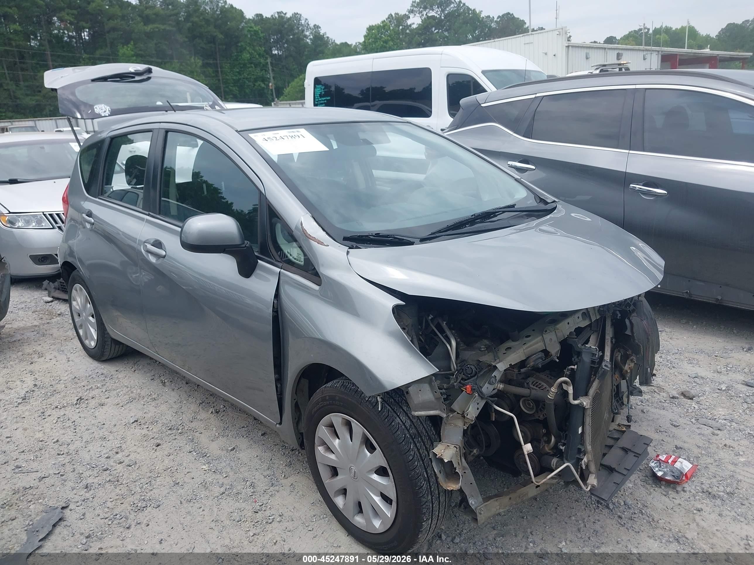 2014 Nissan Versa Note Sv Gray vin: 3N1CE2CP6EL415954