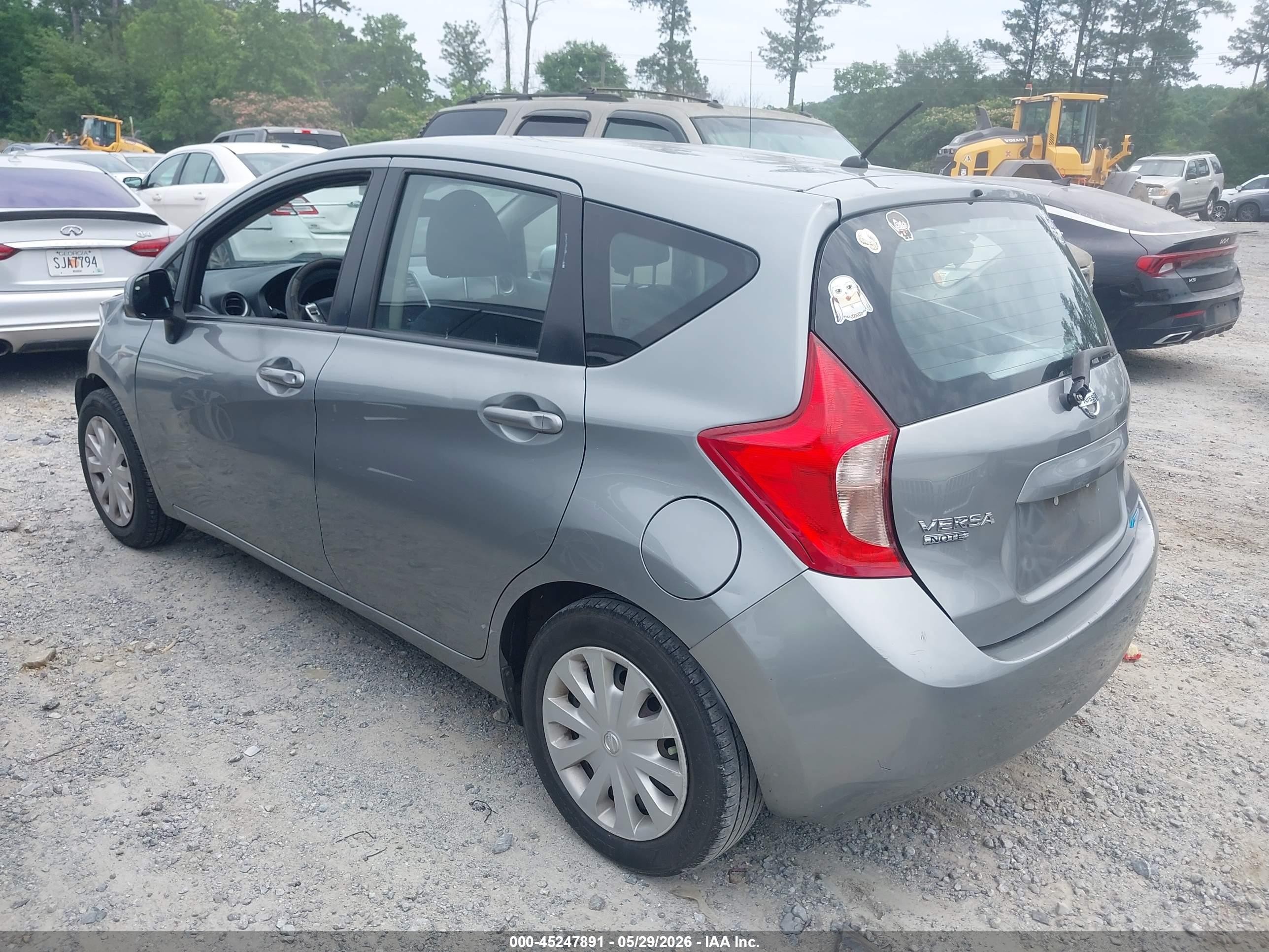 2014 Nissan Versa Note Sv Gray vin: 3N1CE2CP6EL415954
