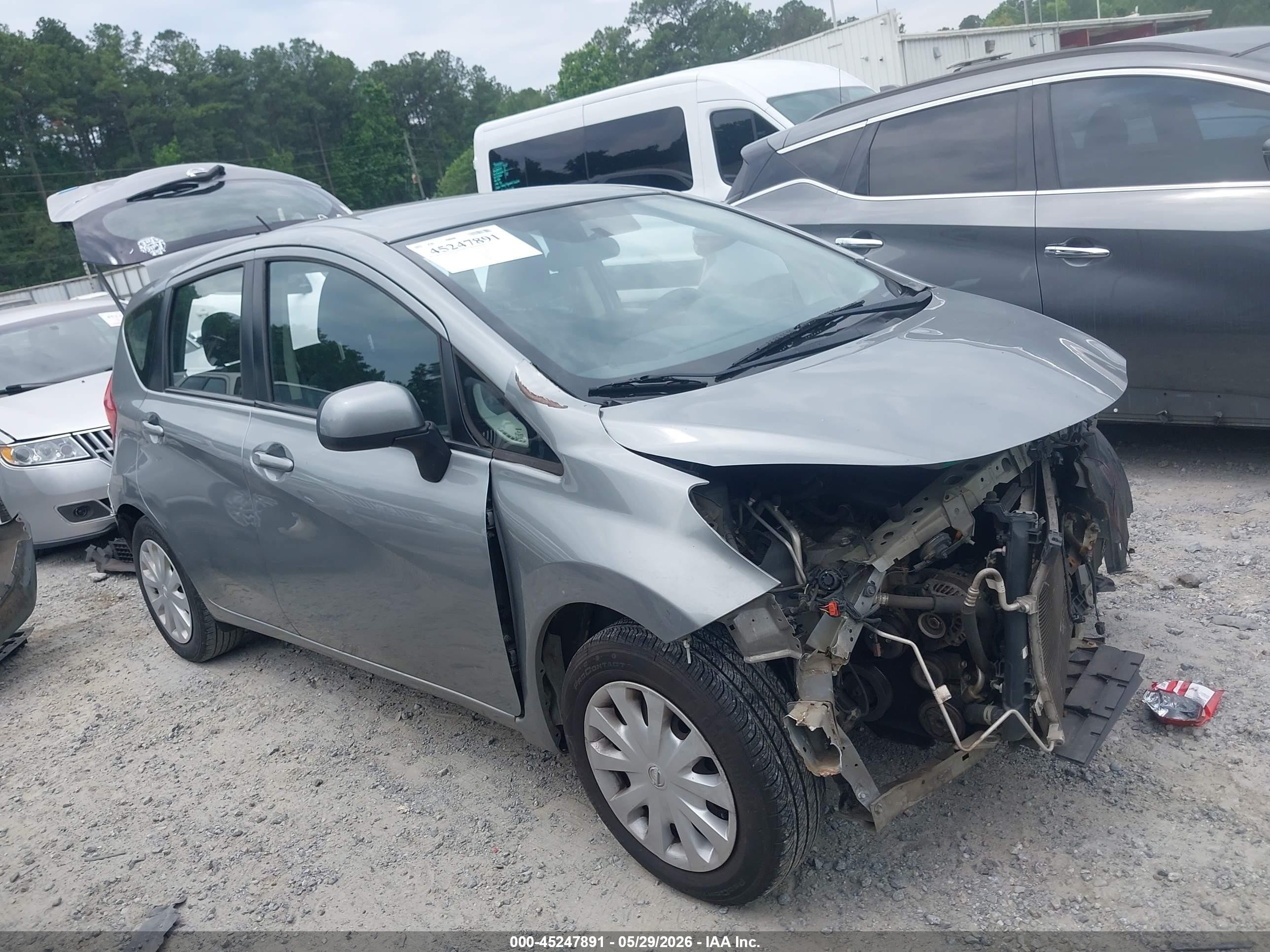 2014 Nissan Versa Note Sv Gray vin: 3N1CE2CP6EL415954