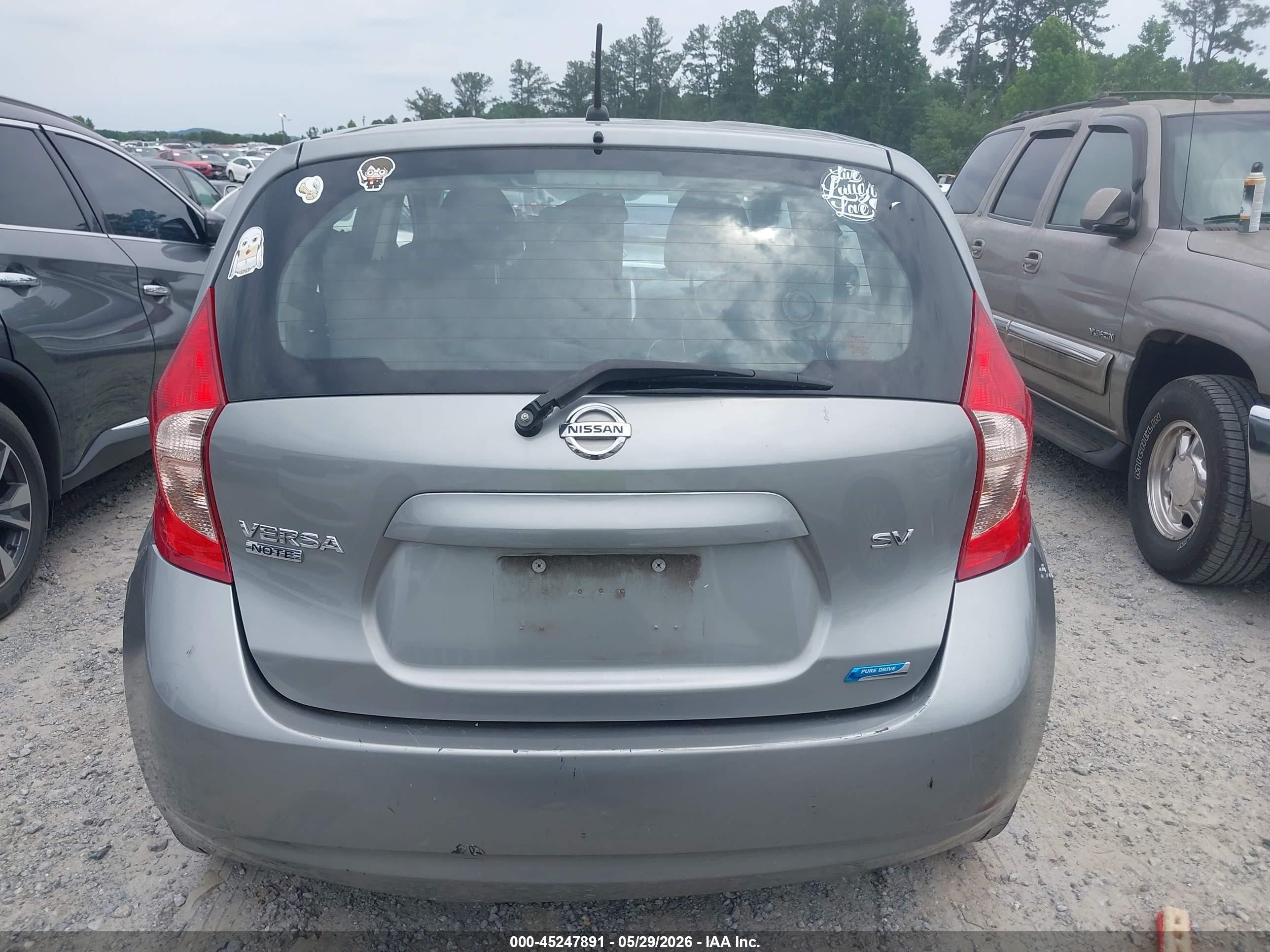 2014 Nissan Versa Note Sv Gray vin: 3N1CE2CP6EL415954