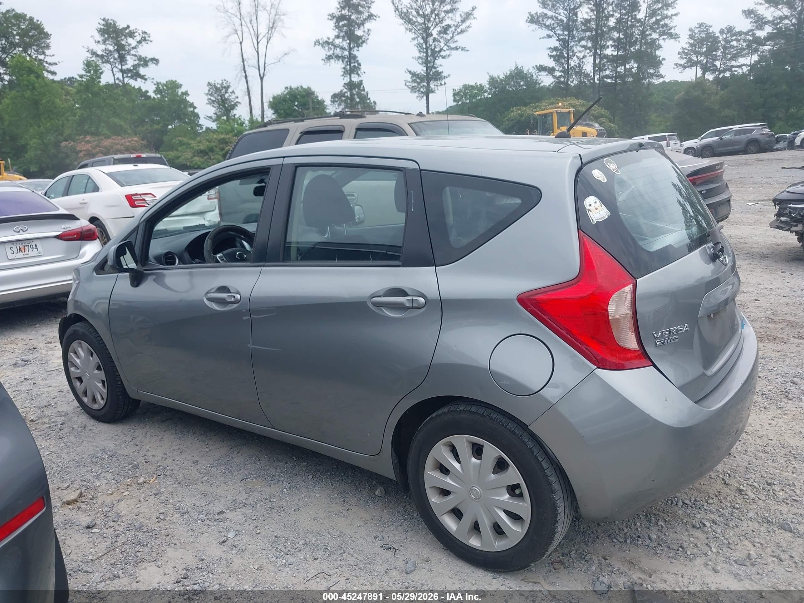 2014 Nissan Versa Note Sv Gray vin: 3N1CE2CP6EL415954