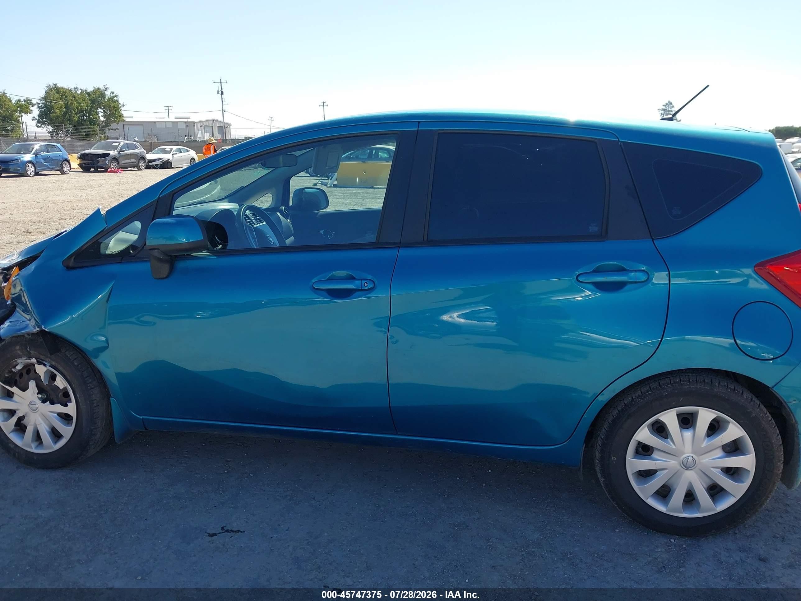 2014 Nissan Versa Note Sv Blue vin: 3N1CE2CP6EL422161