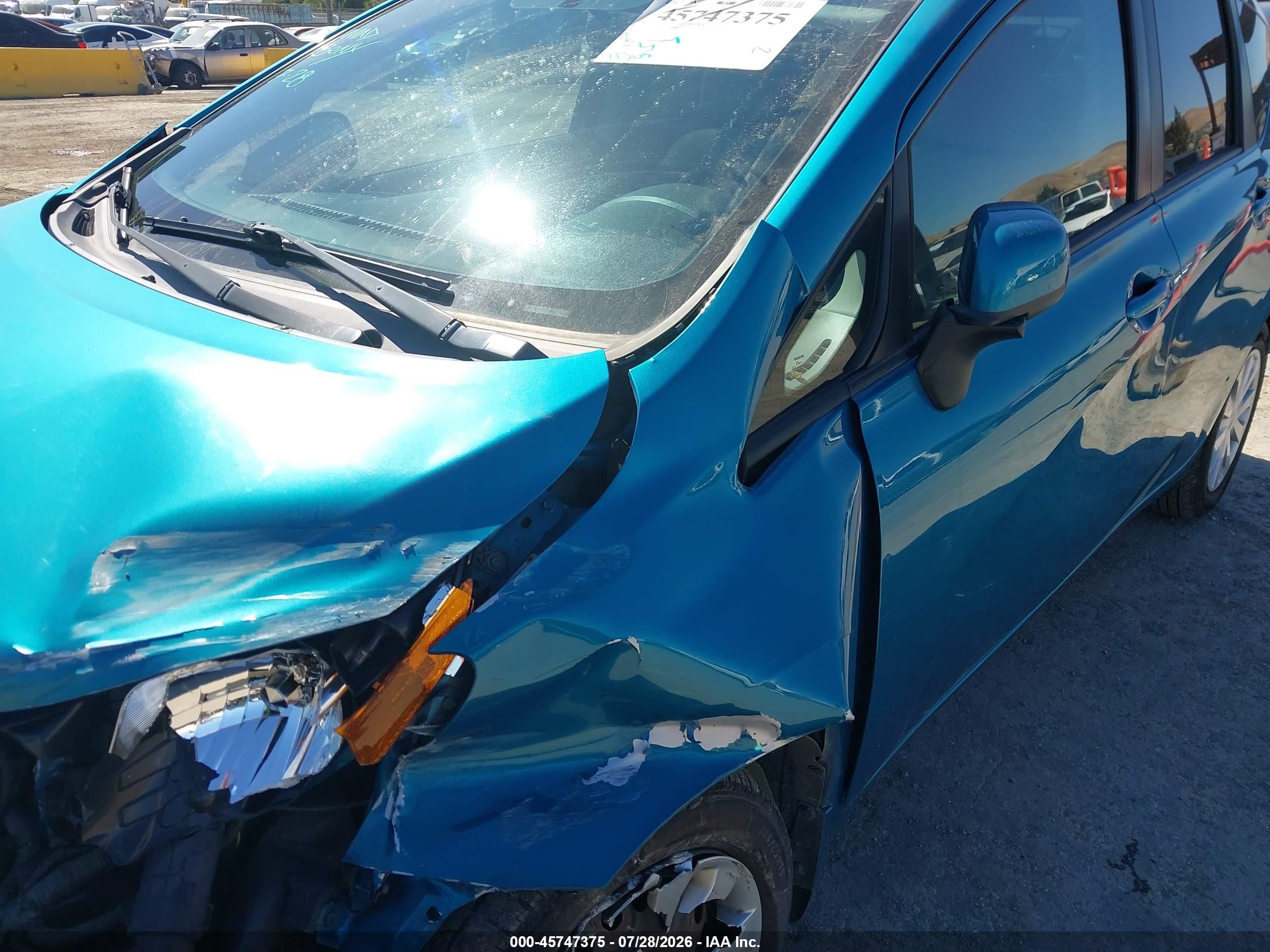2014 Nissan Versa Note Sv Blue vin: 3N1CE2CP6EL422161