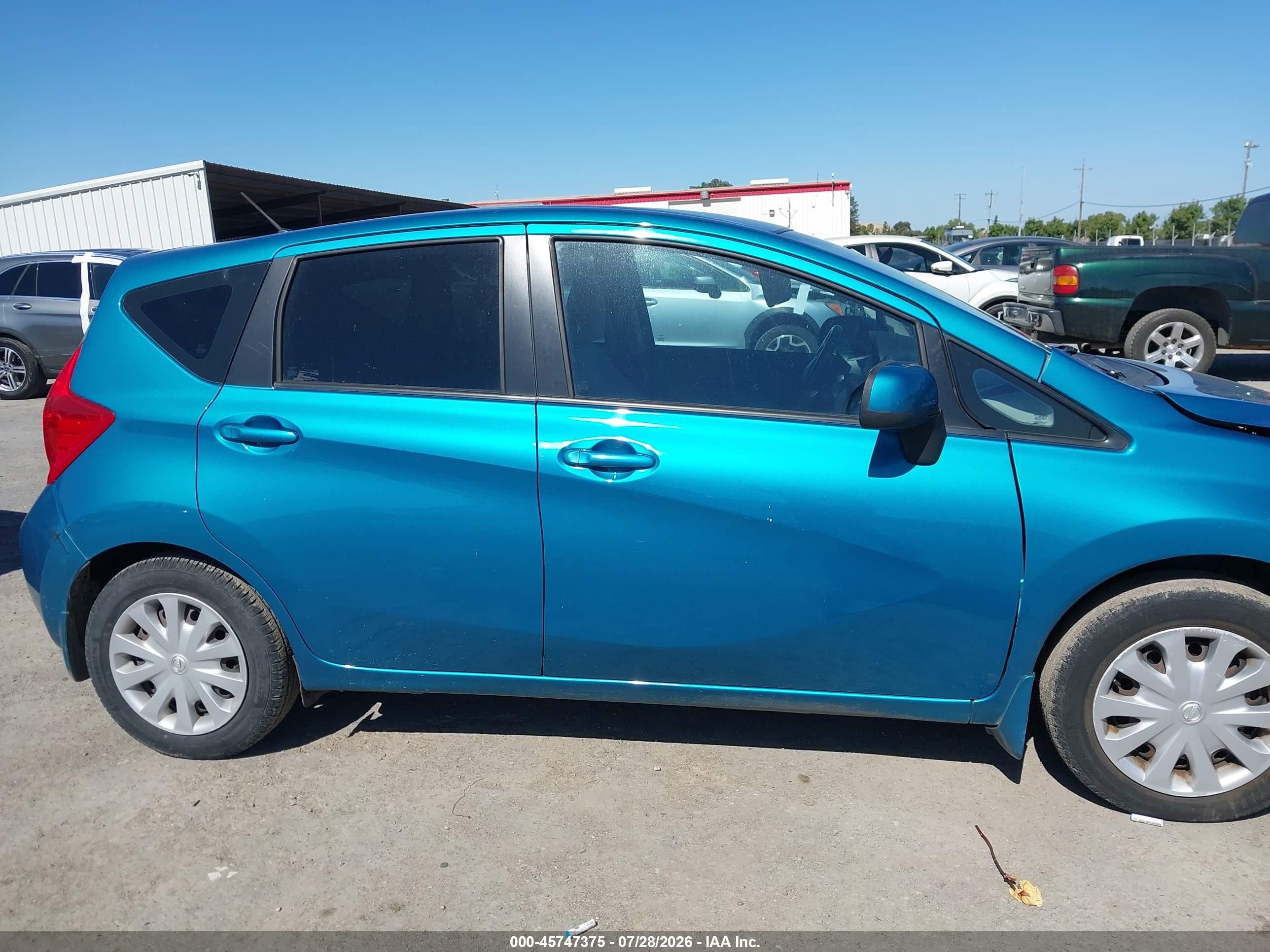 2014 Nissan Versa Note Sv Blue vin: 3N1CE2CP6EL422161