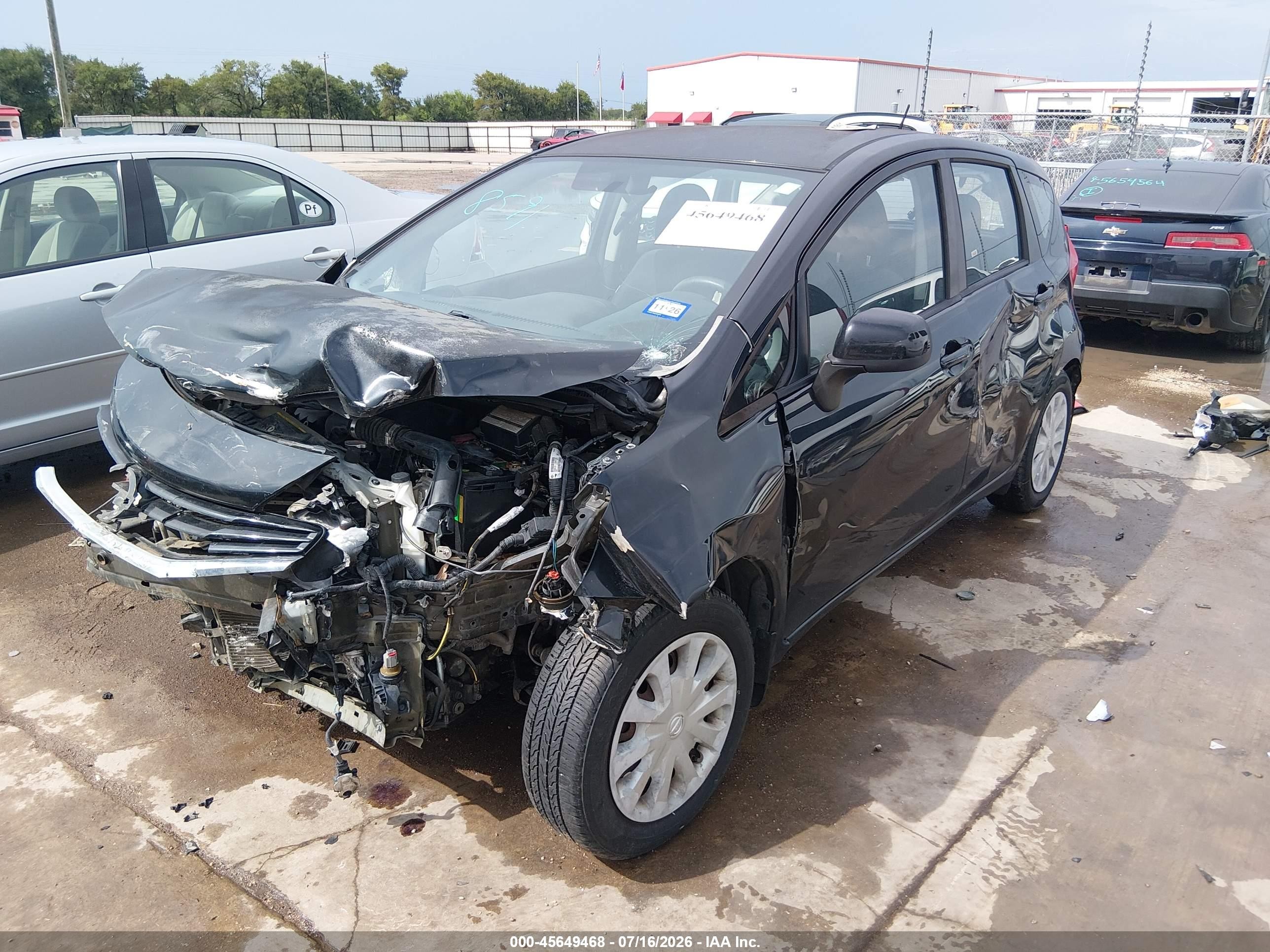 2014 Nissan Versa Note Sv Black vin: 3N1CE2CP6EL428591