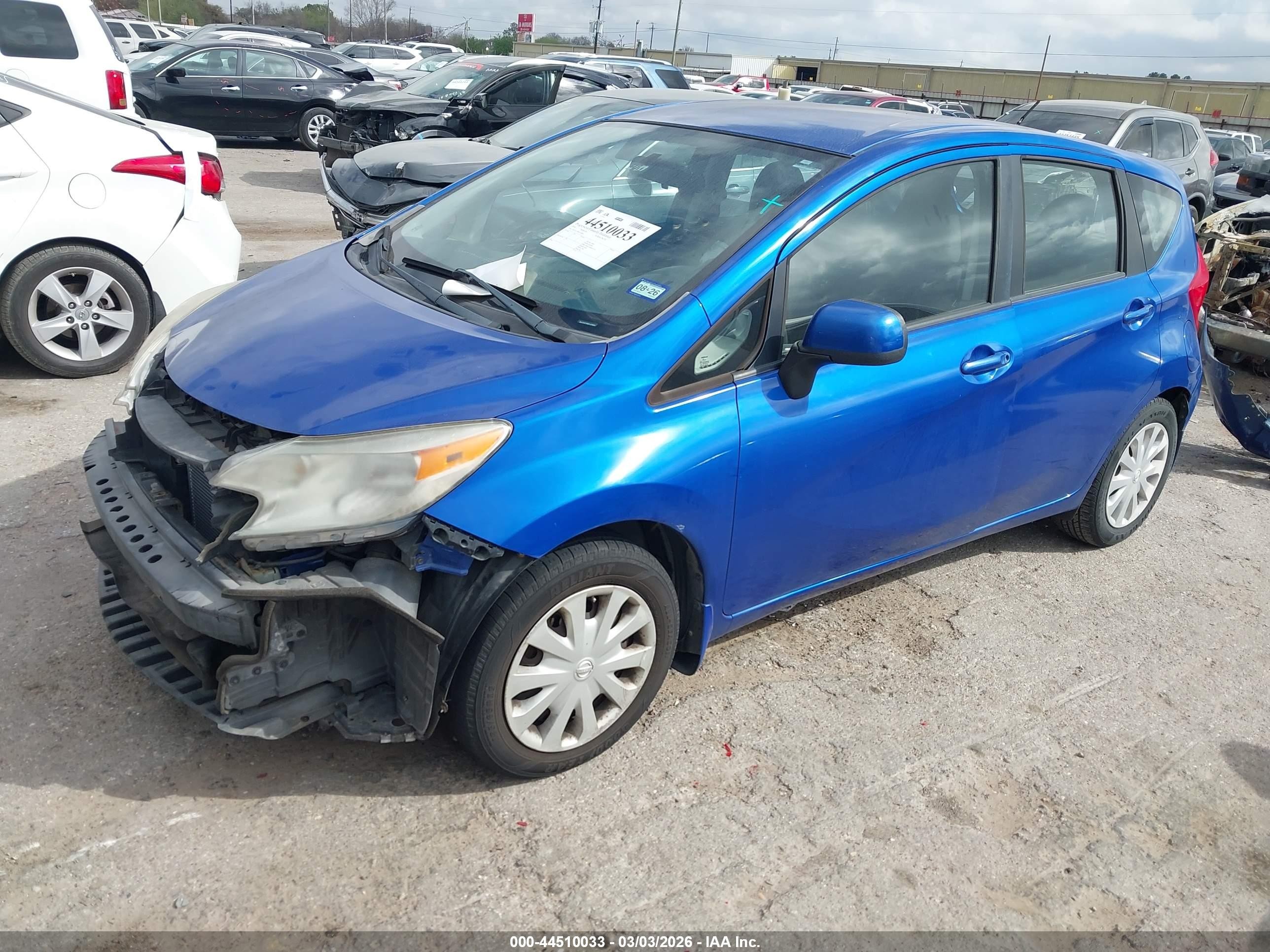 2014 Nissan Versa Note S Plus Blue vin: 3N1CE2CP6EL428803