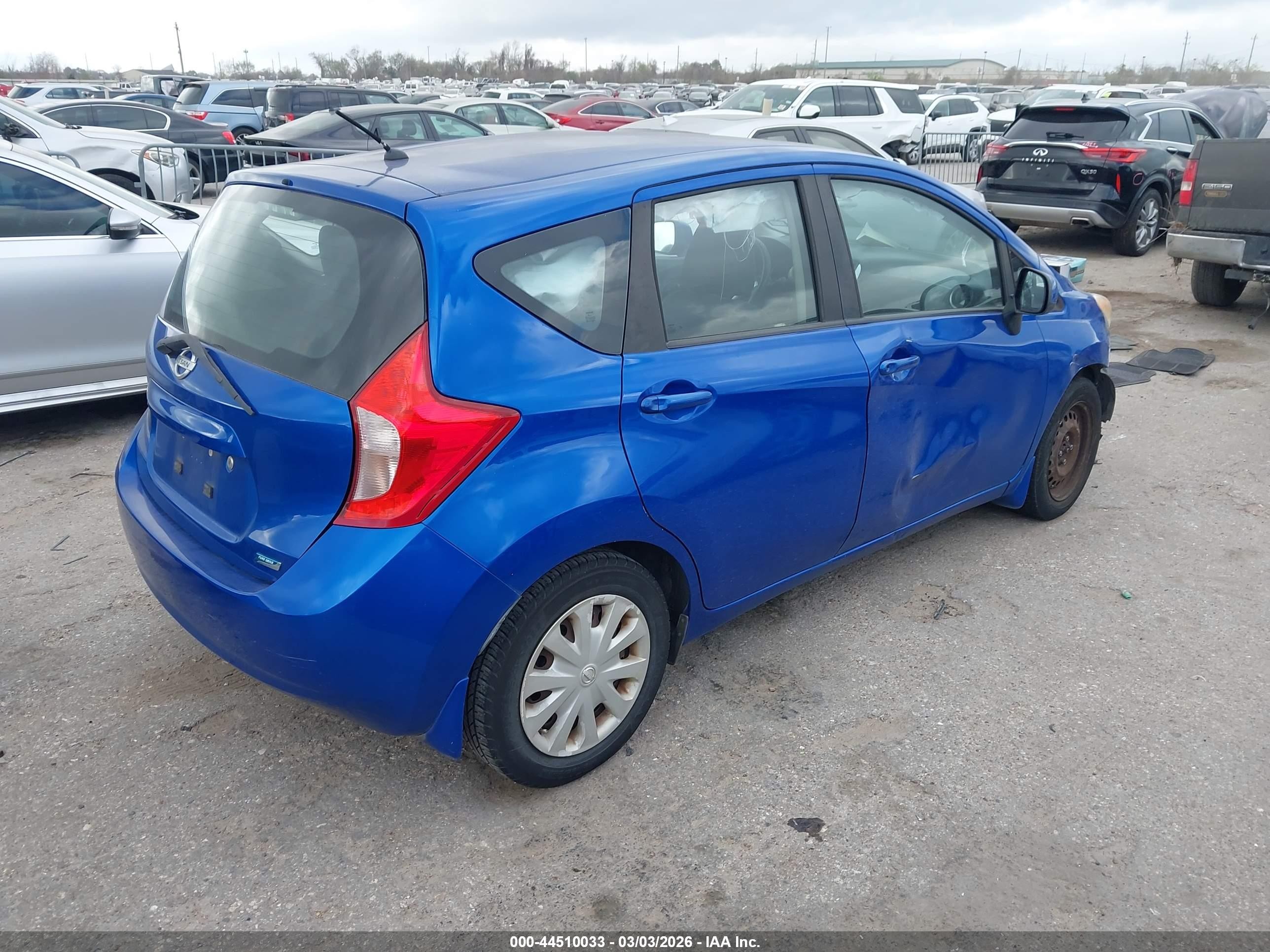 2014 Nissan Versa Note S Plus Blue vin: 3N1CE2CP6EL428803