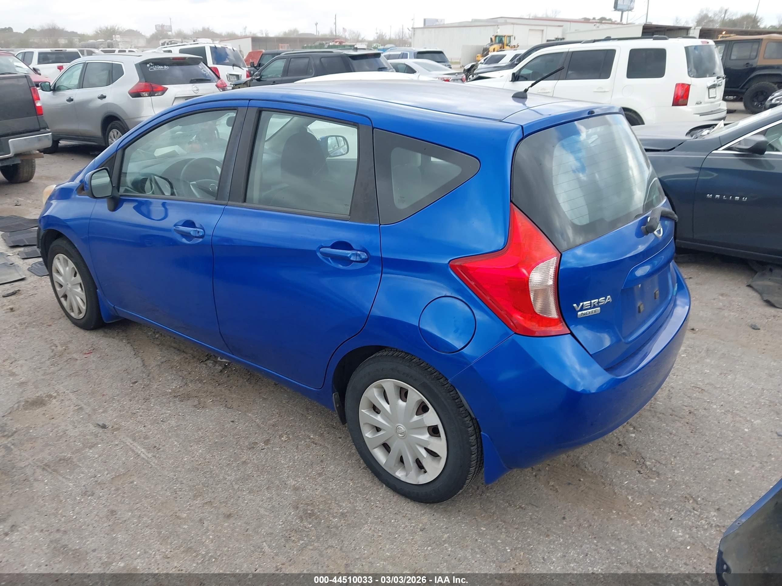 2014 Nissan Versa Note S Plus Blue vin: 3N1CE2CP6EL428803
