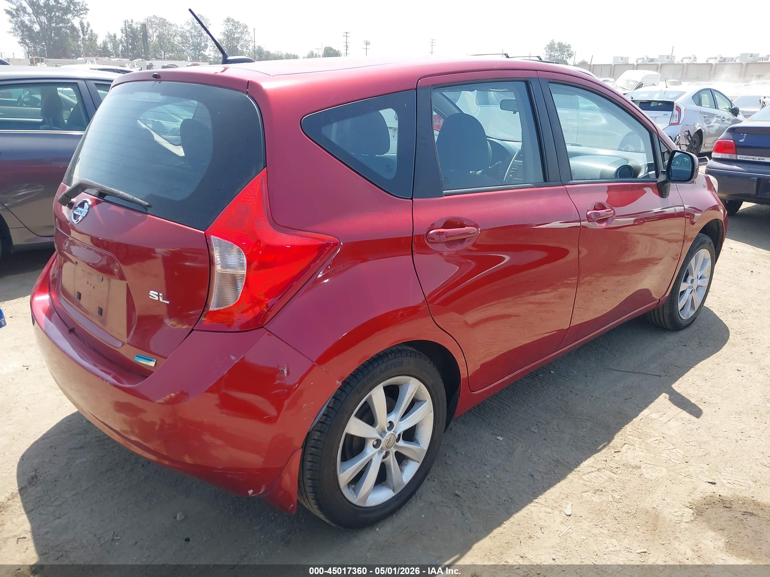 2014 Nissan Versa Note Sv Red vin: 3N1CE2CP6EL429403