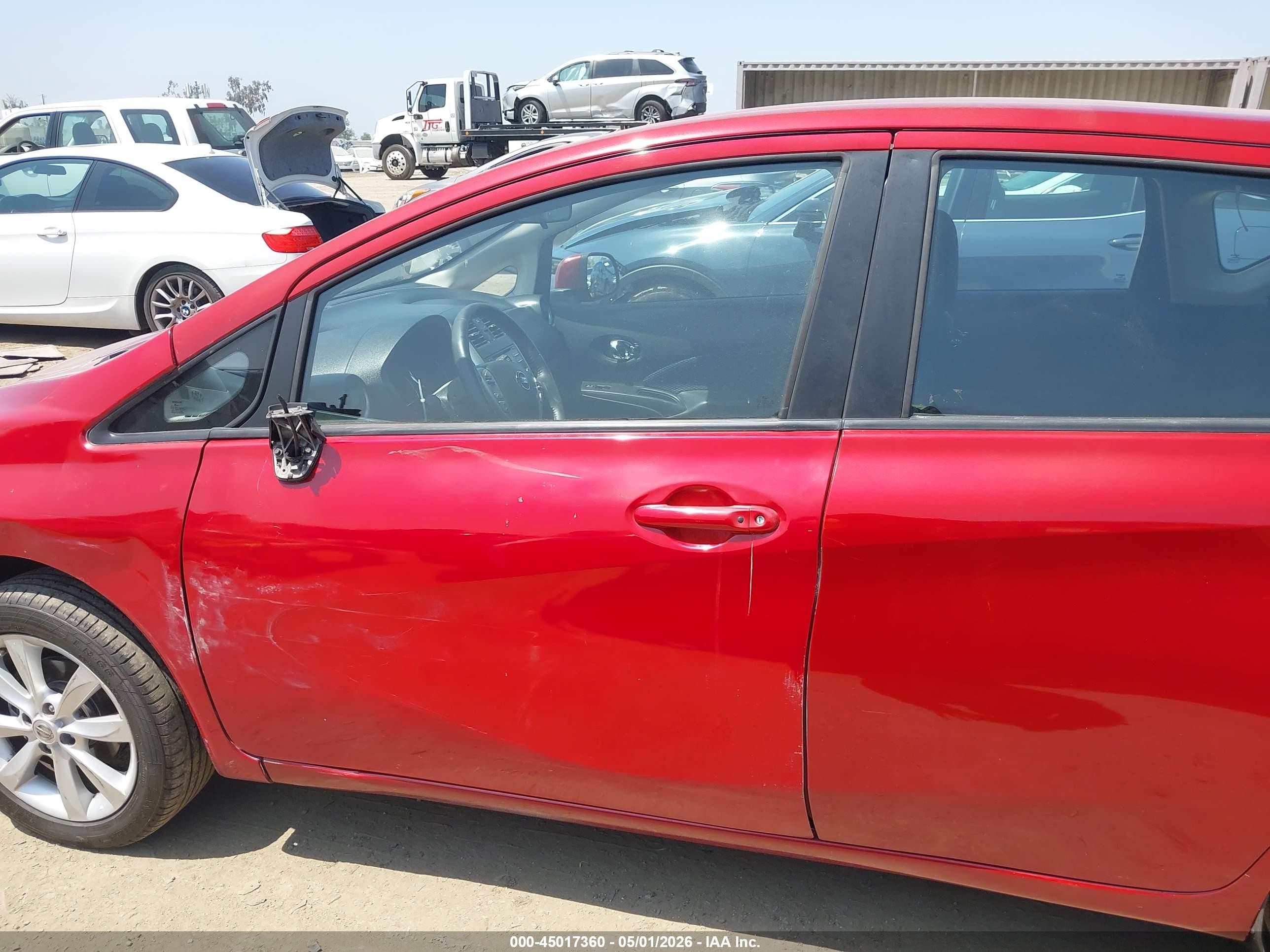 2014 Nissan Versa Note Sv Red vin: 3N1CE2CP6EL429403