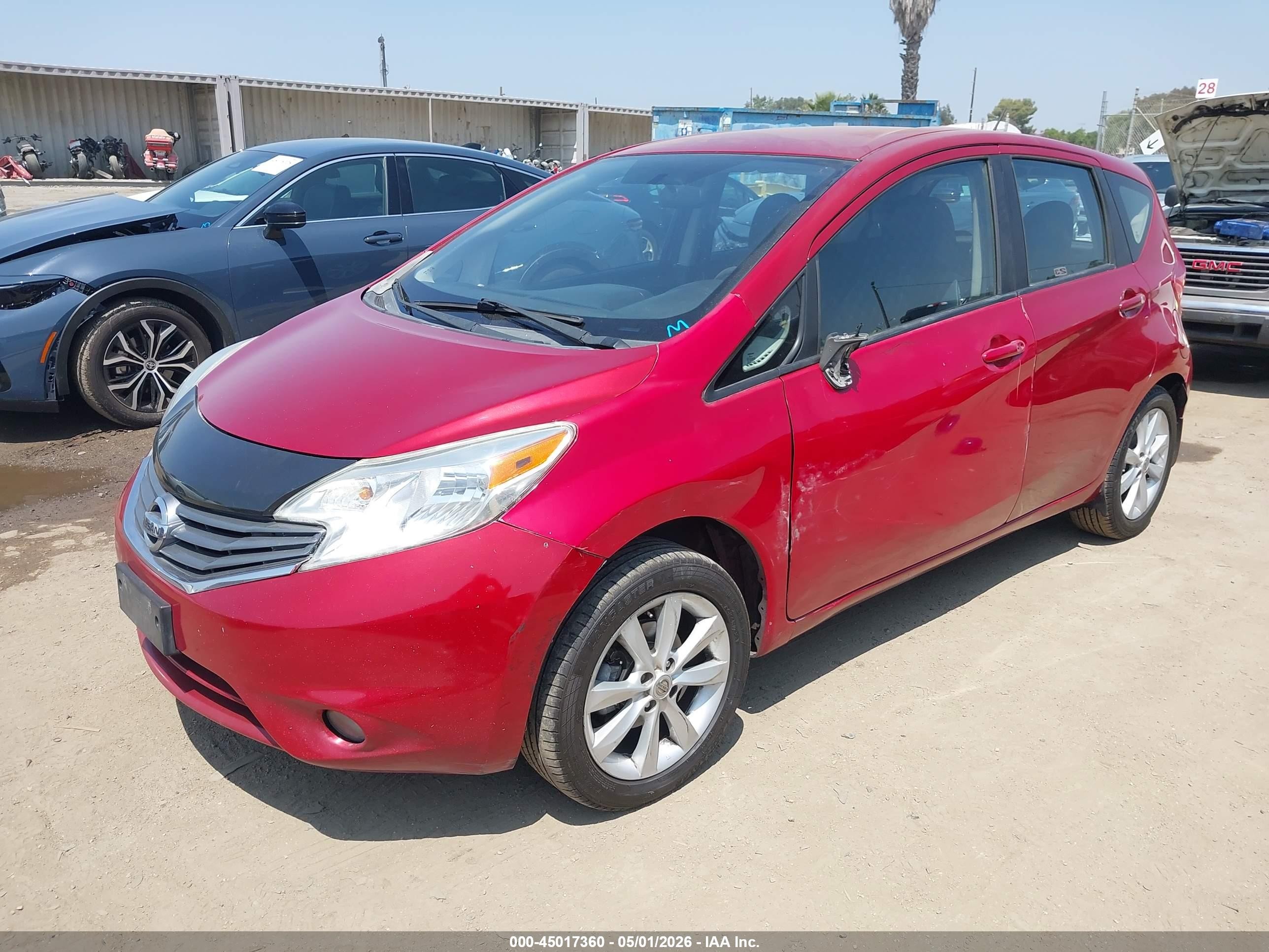 2014 Nissan Versa Note Sv Red vin: 3N1CE2CP6EL429403