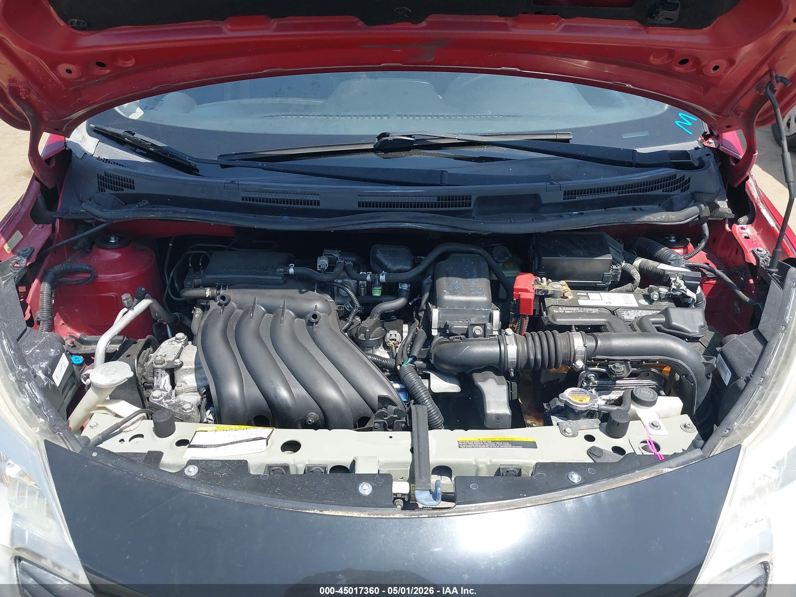 2014 Nissan Versa Note Sv Red vin: 3N1CE2CP6EL429403