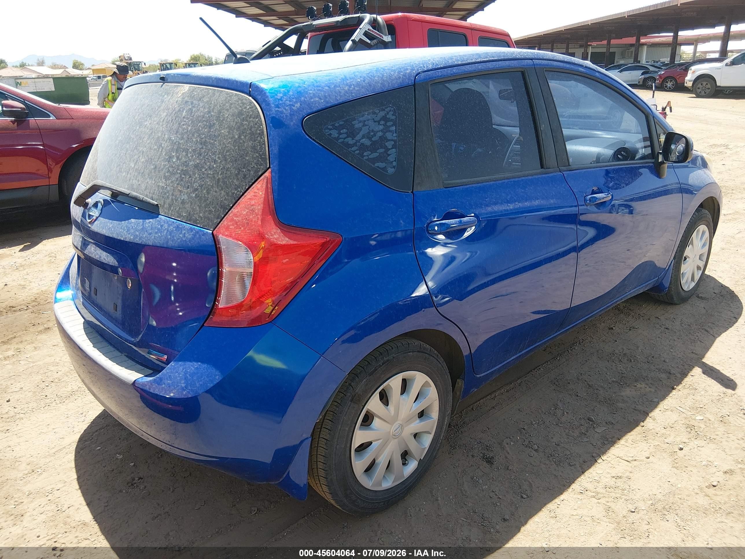 2014 Nissan Versa Note S Plus Blue vin: 3N1CE2CP6EL430633
