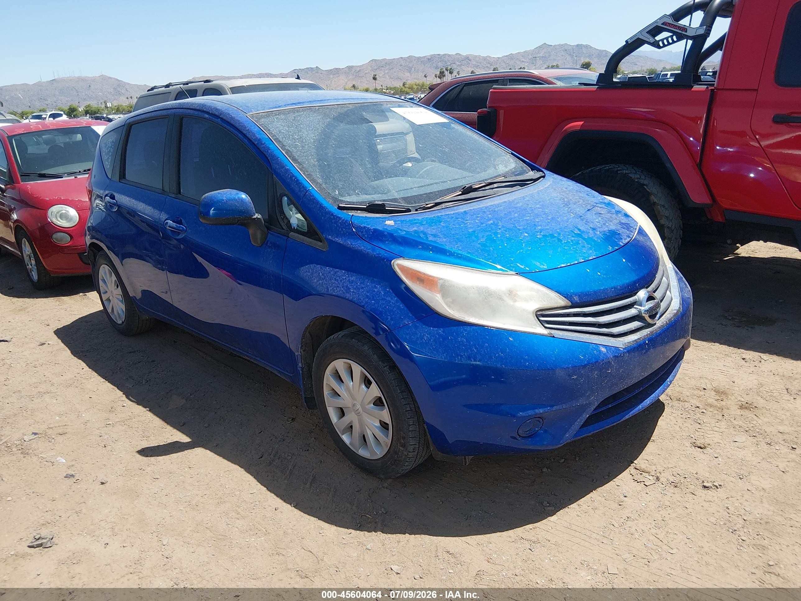 2014 Nissan Versa Note S Plus Blue vin: 3N1CE2CP6EL430633