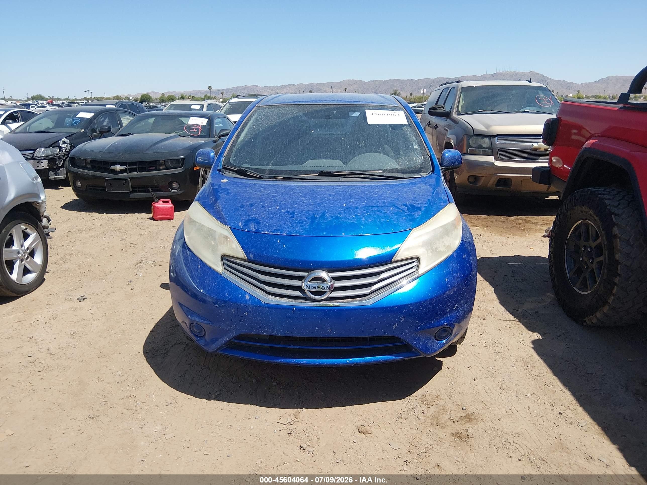 2014 Nissan Versa Note S Plus Blue vin: 3N1CE2CP6EL430633