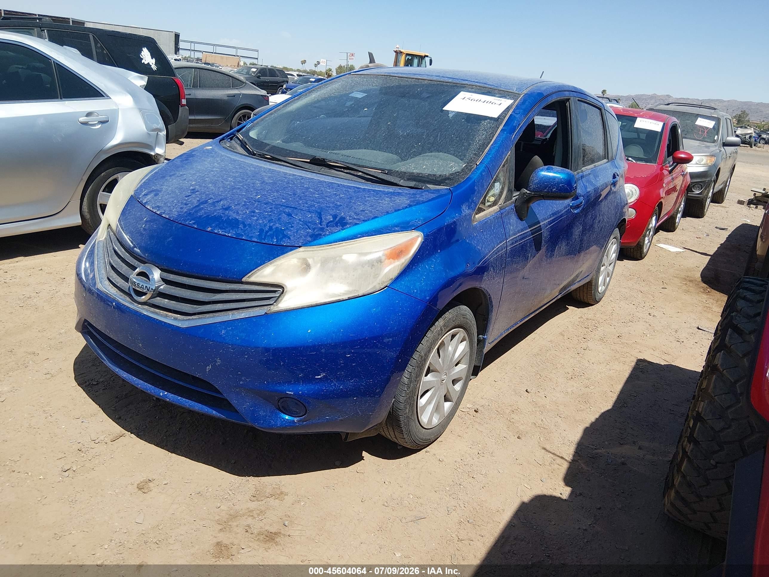 2014 Nissan Versa Note S Plus Blue vin: 3N1CE2CP6EL430633
