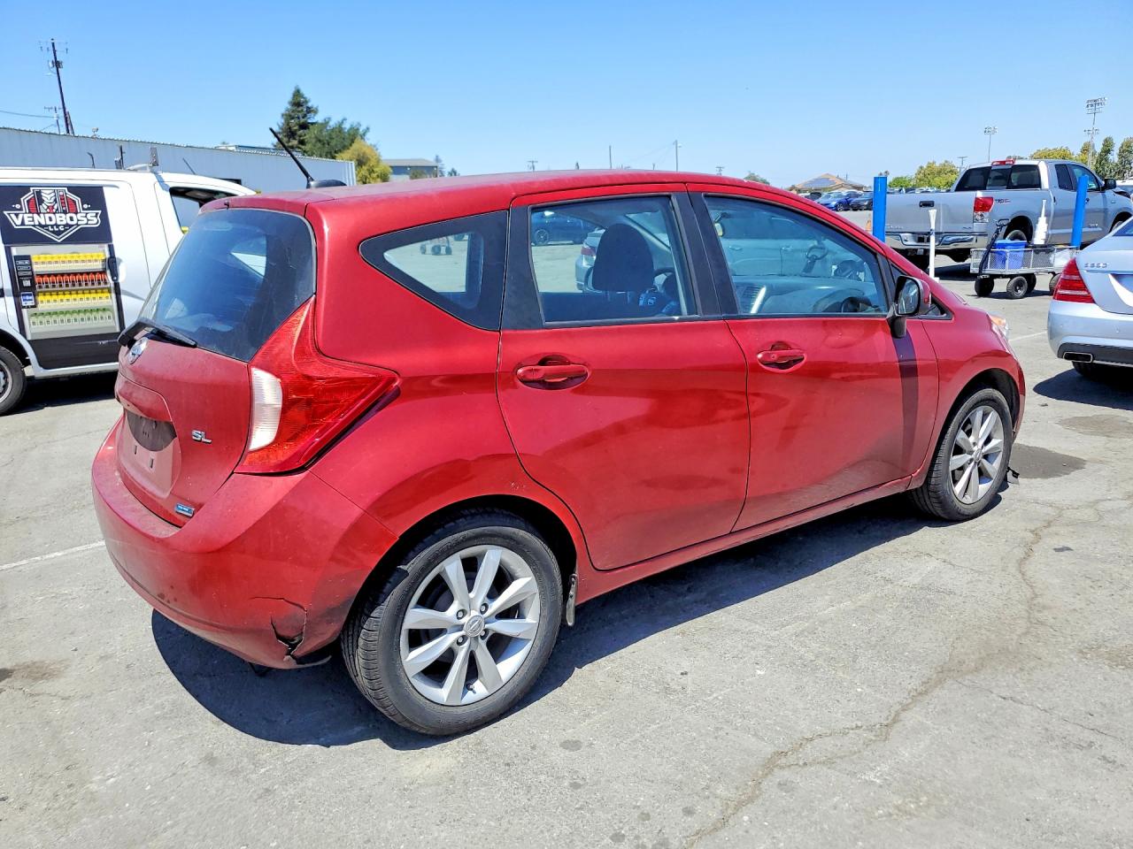 2014 Nissan Versa Note Sv Red vin: 3N1CE2CP6EL430695