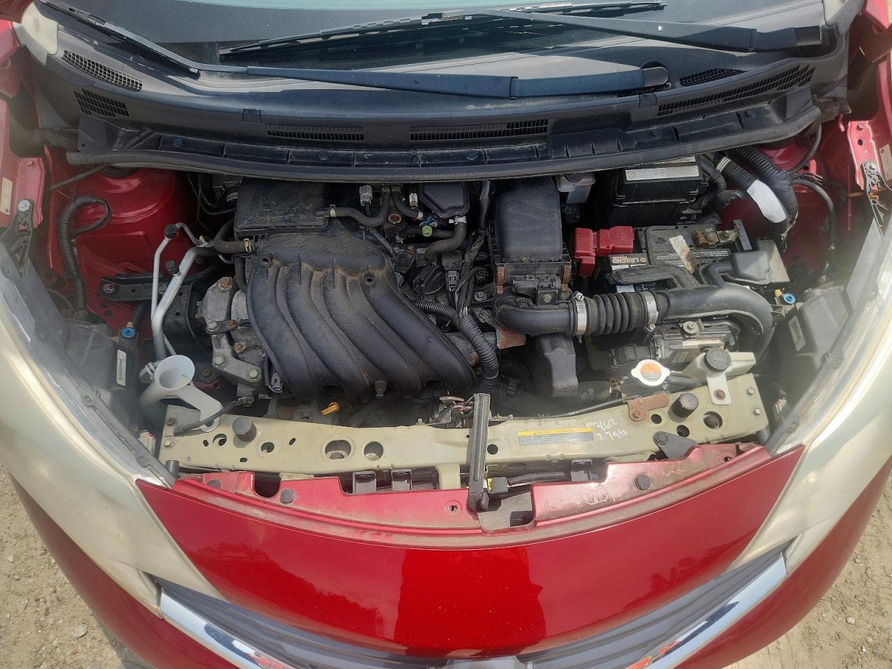2015 Nissan Versa Note S Plus Burgundy vin: 3N1CE2CP6FL352047
