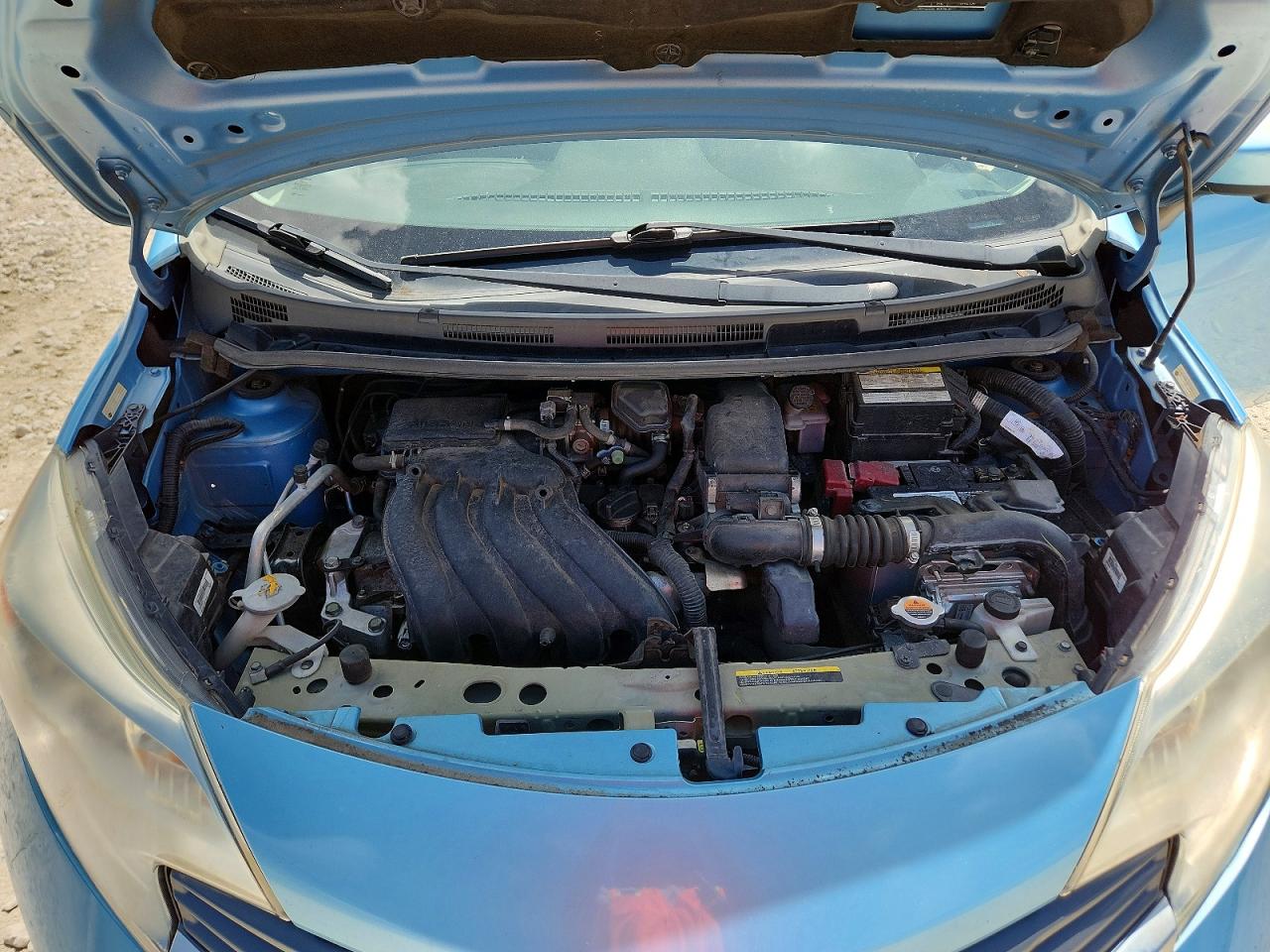 2015 Nissan Versa Turquoise vin: 3N1CE2CP6FL355949