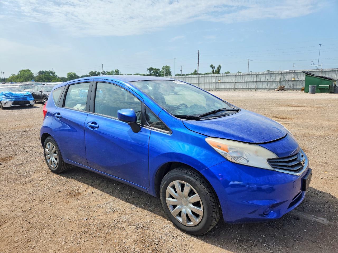 2015 Nissan Versa Note Sv Синий vin: 3N1CE2CP6FL366370