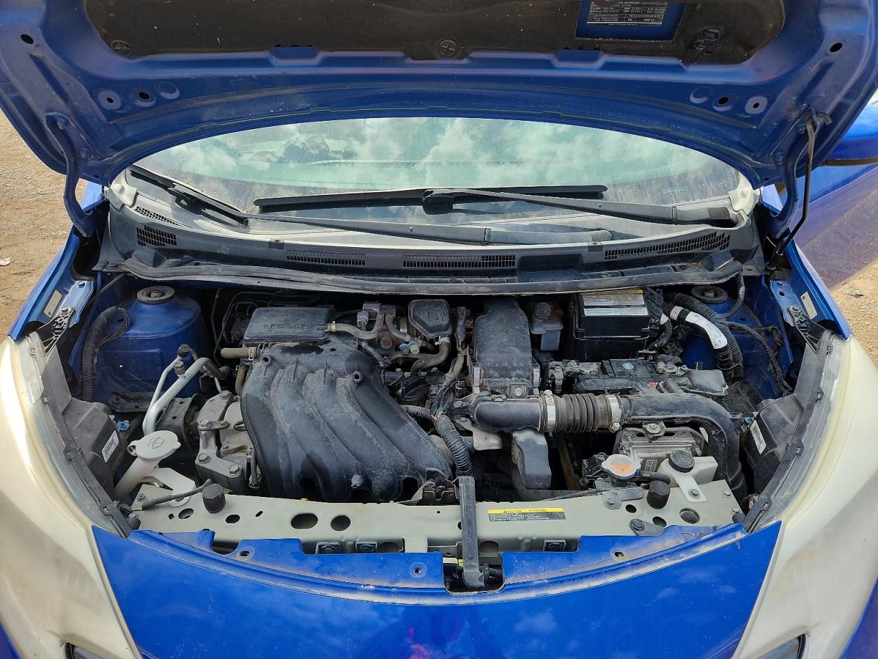 2015 Nissan Versa Note Sv Синий vin: 3N1CE2CP6FL366370