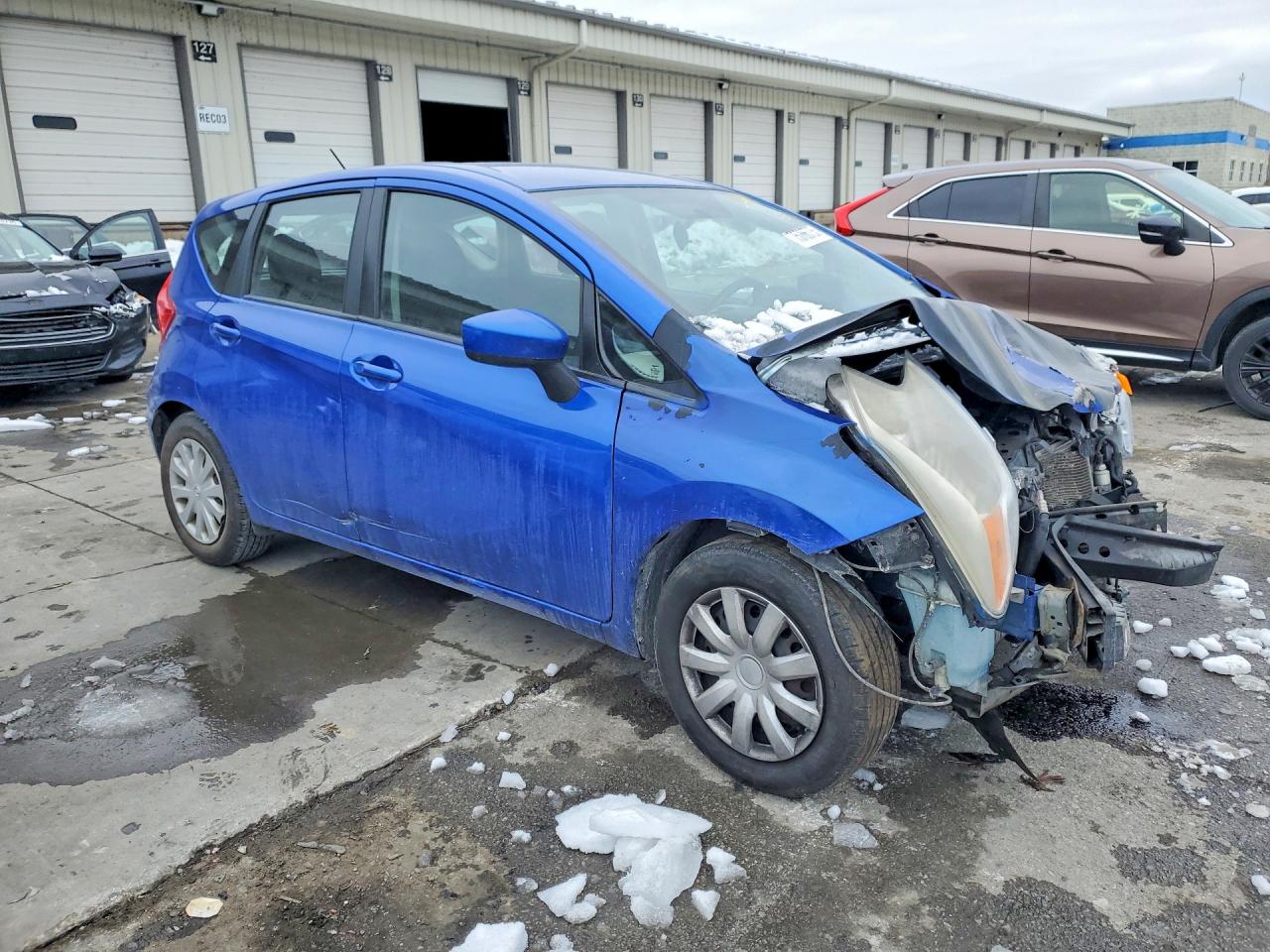 2015 Nissan Versa Note S Blue vin: 3N1CE2CP6FL367745
