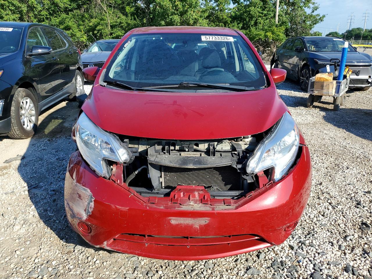 2015 Nissan Versa Note Sv Red vin: 3N1CE2CP6FL372198