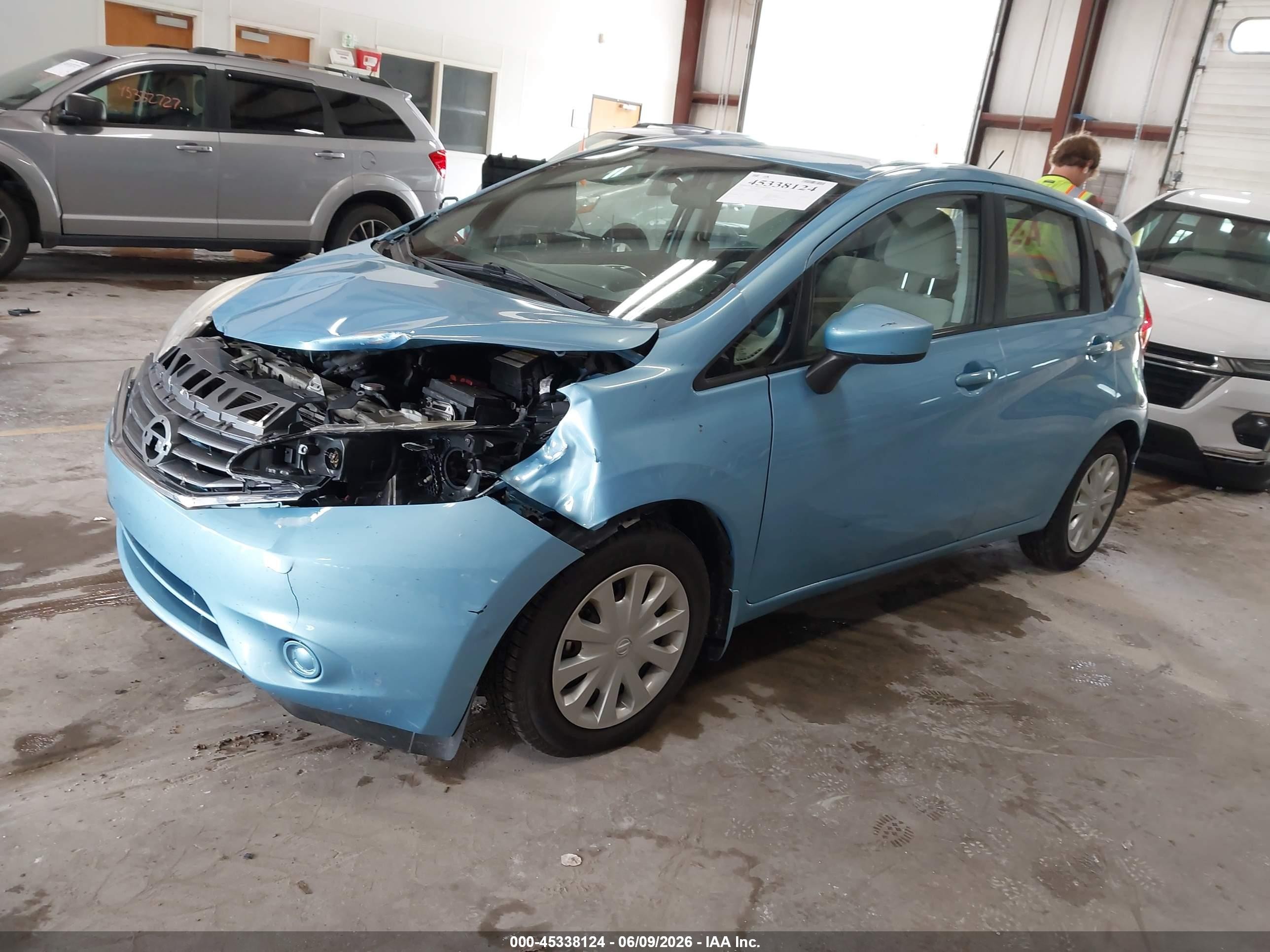 2015 Nissan Versa Note Sv Blue vin: 3N1CE2CP6FL373674