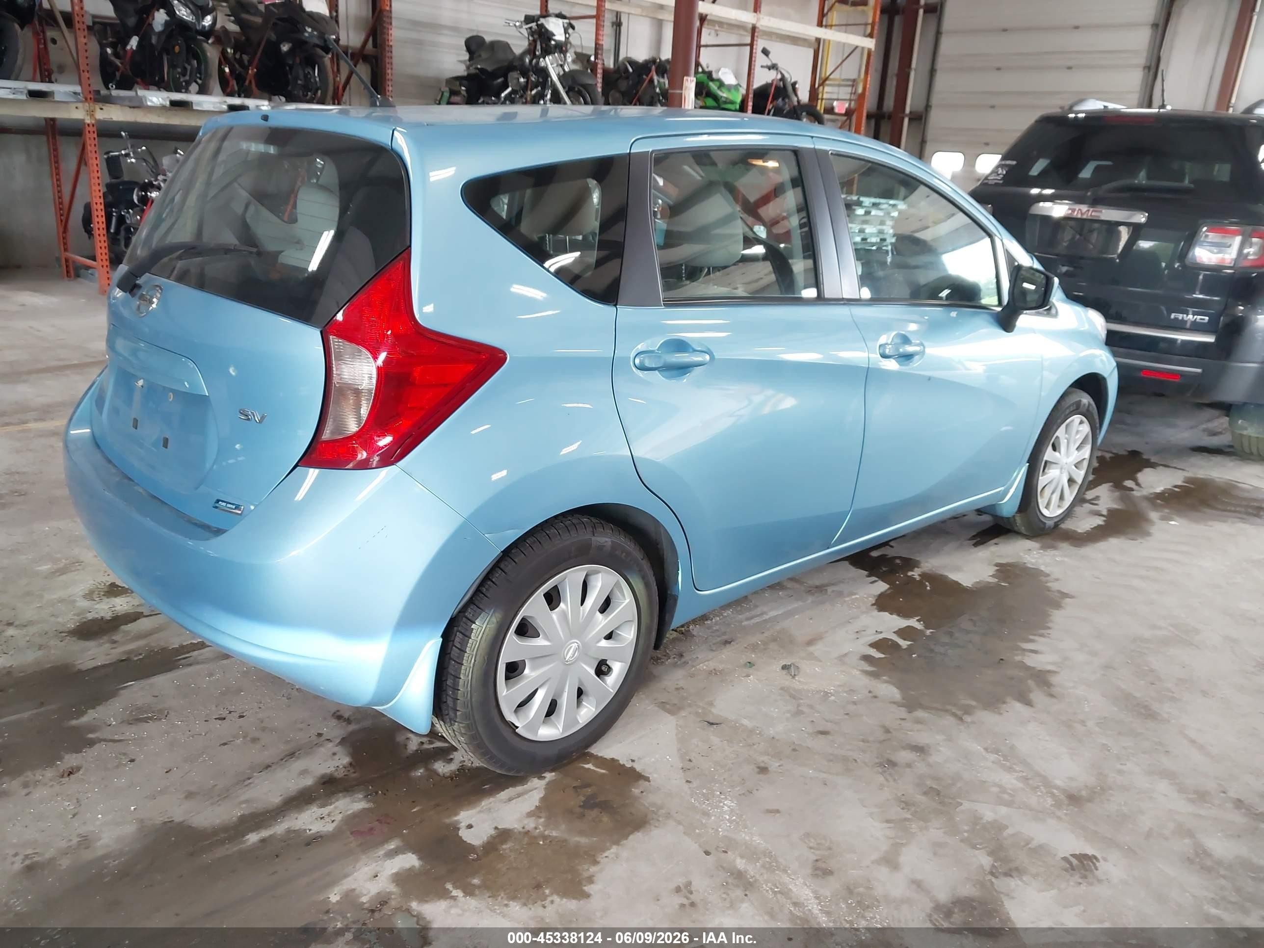 2015 Nissan Versa Note Sv Blue vin: 3N1CE2CP6FL373674