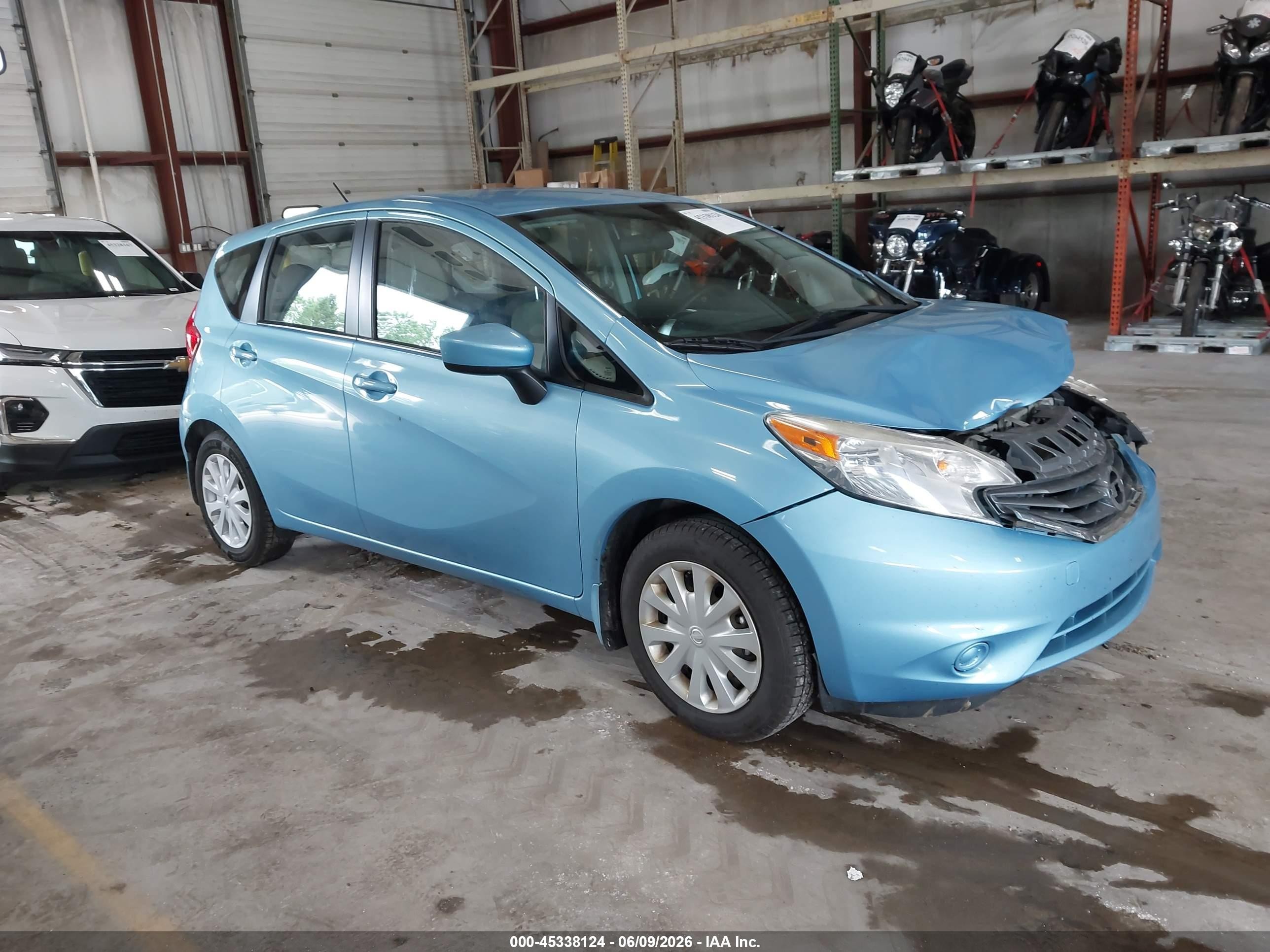 2015 Nissan Versa Note Sv Blue vin: 3N1CE2CP6FL373674