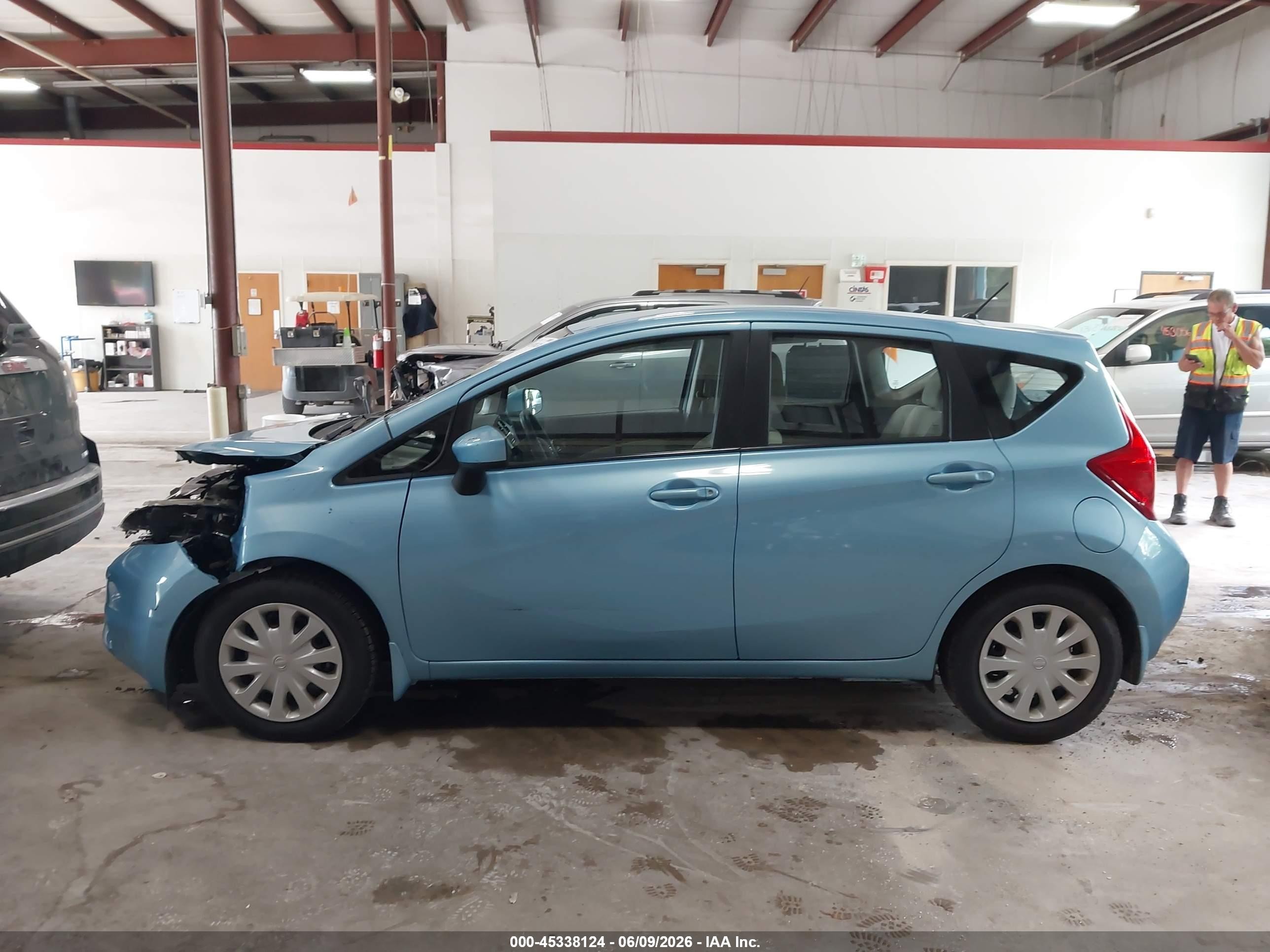 2015 Nissan Versa Note Sv Blue vin: 3N1CE2CP6FL373674