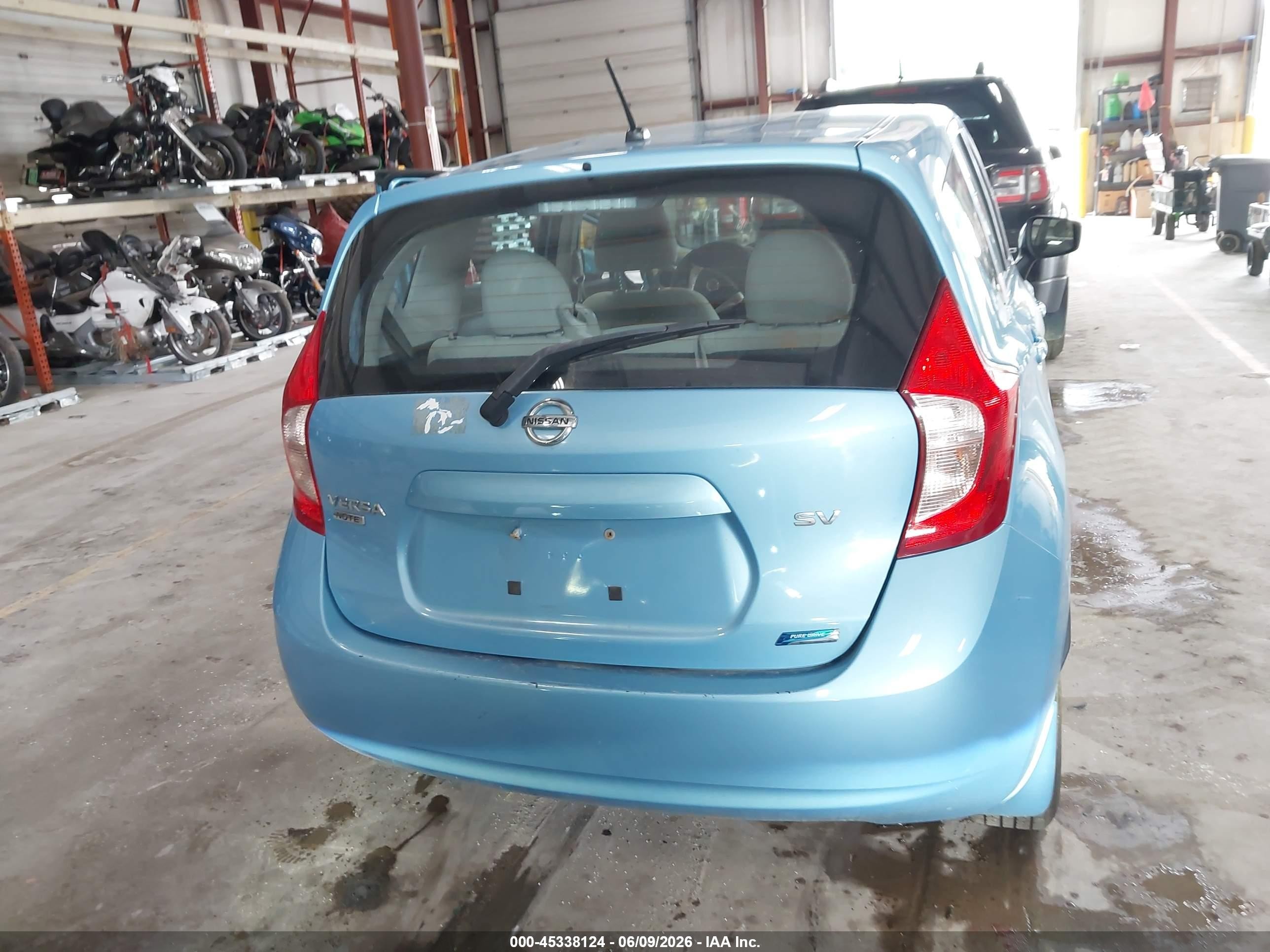 2015 Nissan Versa Note Sv Blue vin: 3N1CE2CP6FL373674