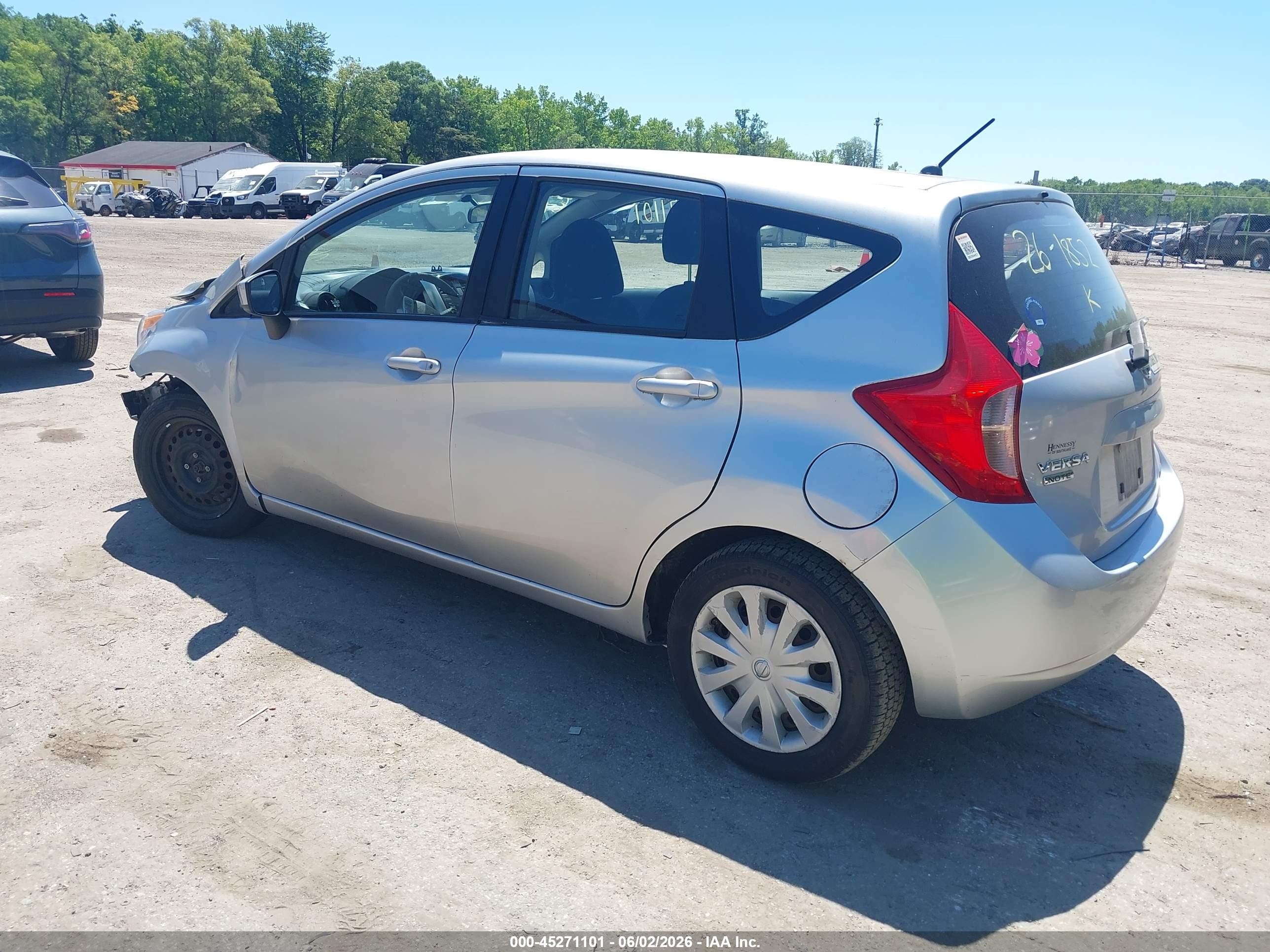 2015 Nissan Versa Note S (sr)/s Plus/sl/sr/sv Silver vin: 3N1CE2CP6FL378941