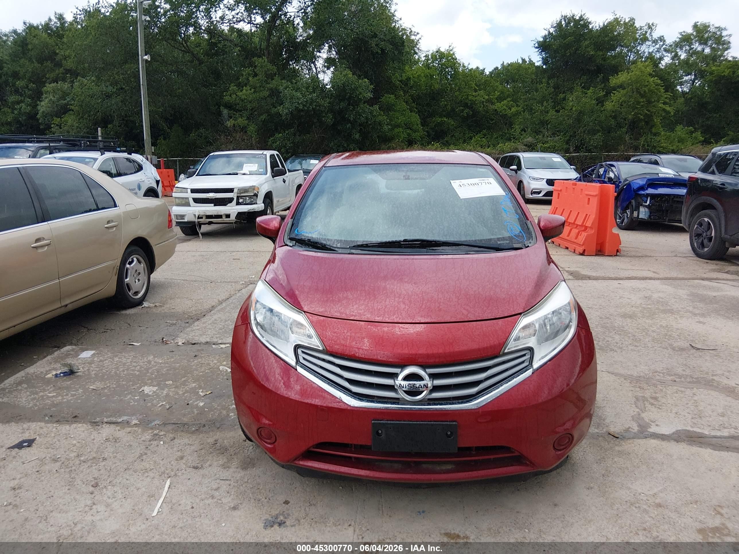 2015 Nissan Versa Note S (sr)/s Plus/sl/sr/sv Red vin: 3N1CE2CP6FL385520