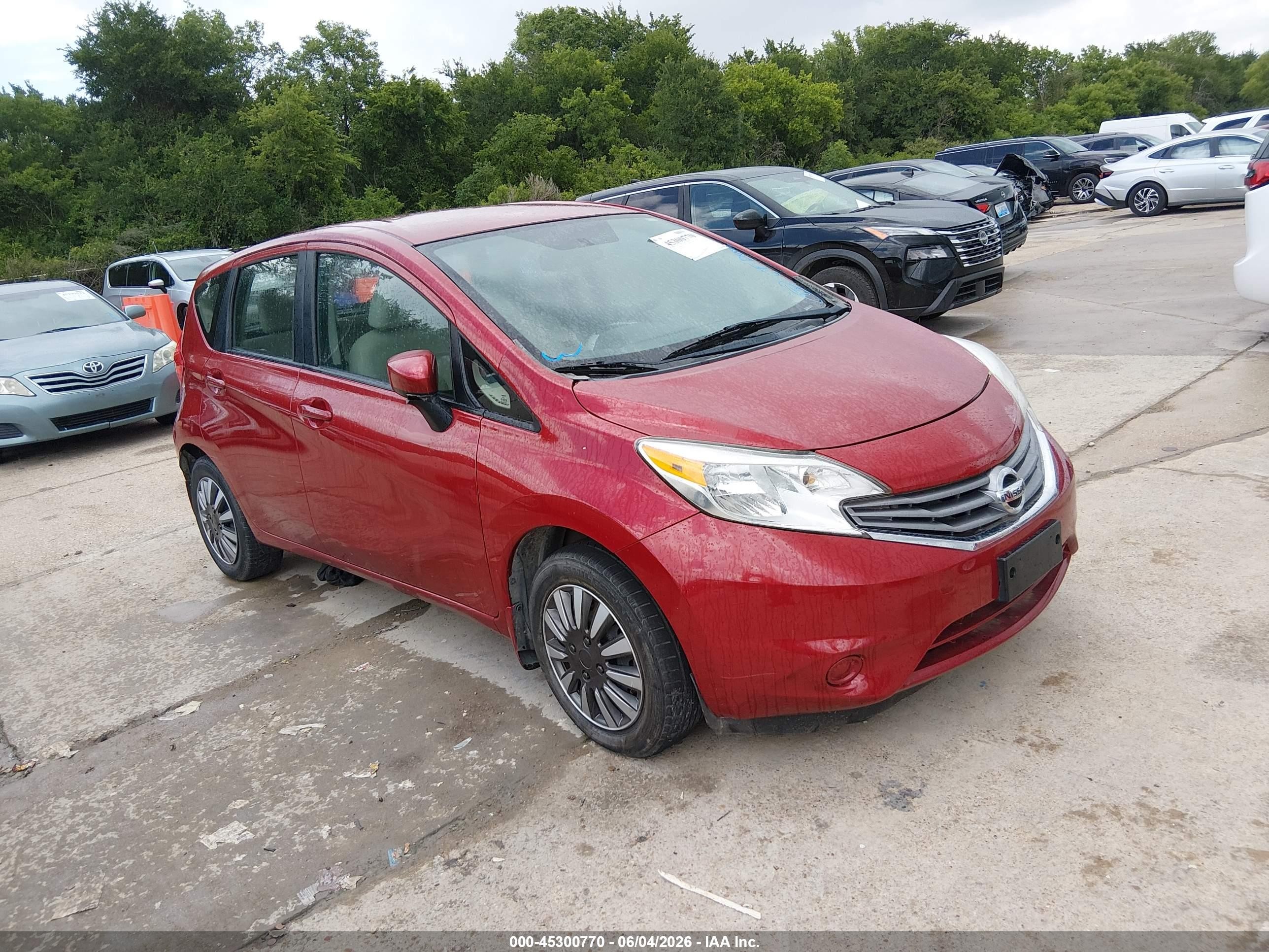 2015 Nissan Versa Note S (sr)/s Plus/sl/sr/sv Red vin: 3N1CE2CP6FL385520