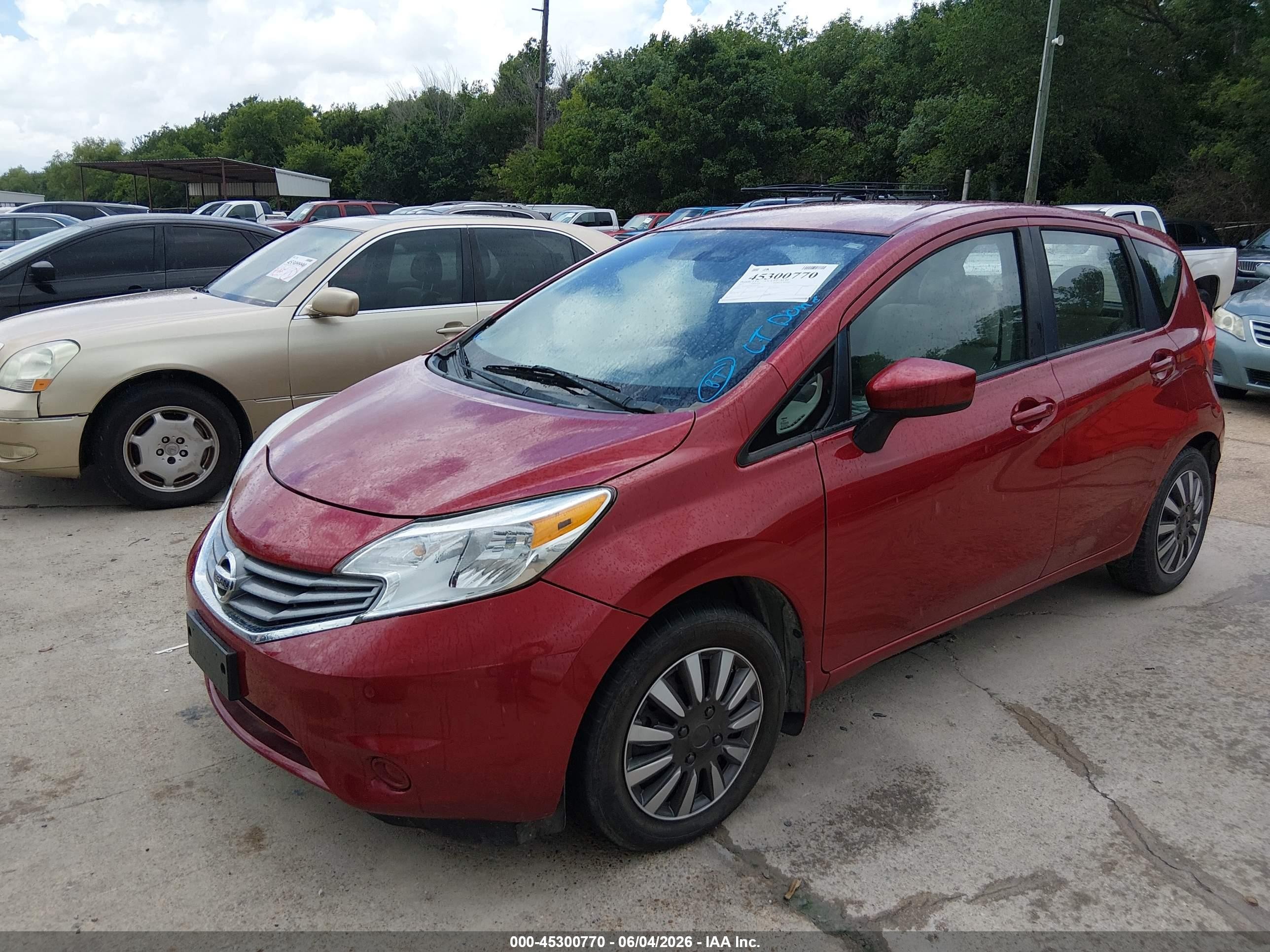 2015 Nissan Versa Note S (sr)/s Plus/sl/sr/sv Red vin: 3N1CE2CP6FL385520