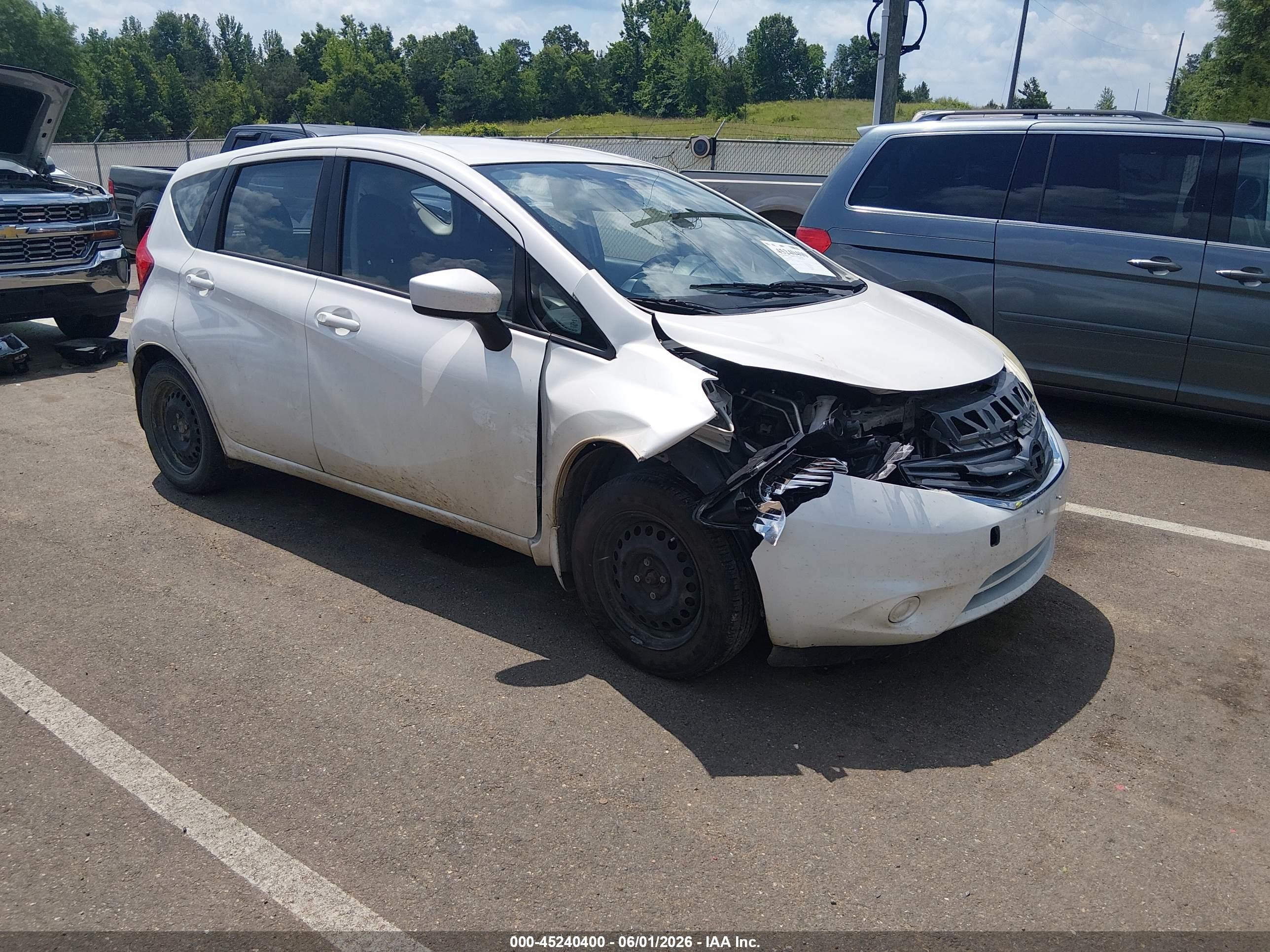 2015 Nissan Versa Note Sv White vin: 3N1CE2CP6FL387722