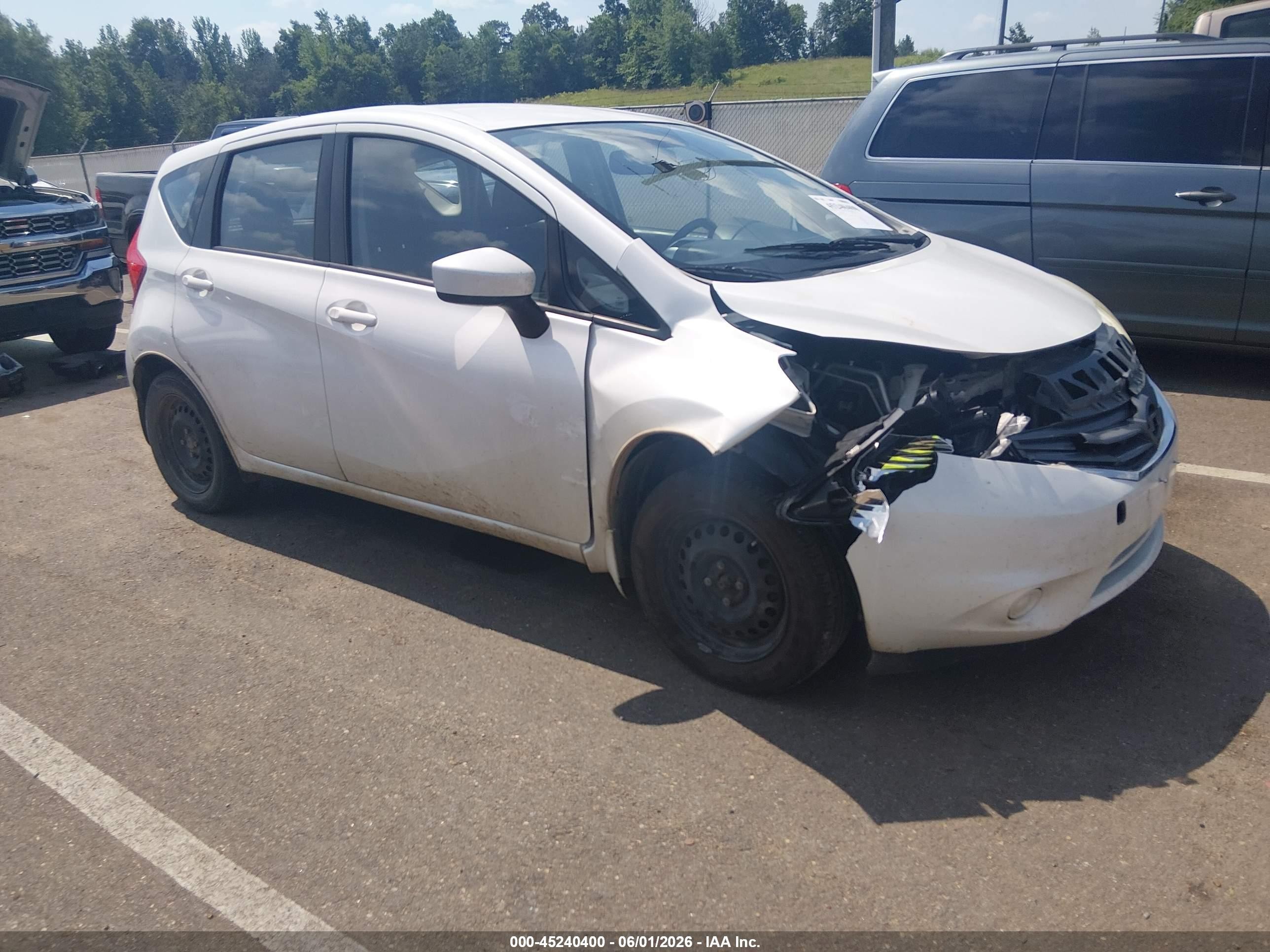 2015 Nissan Versa Note Sv White vin: 3N1CE2CP6FL387722