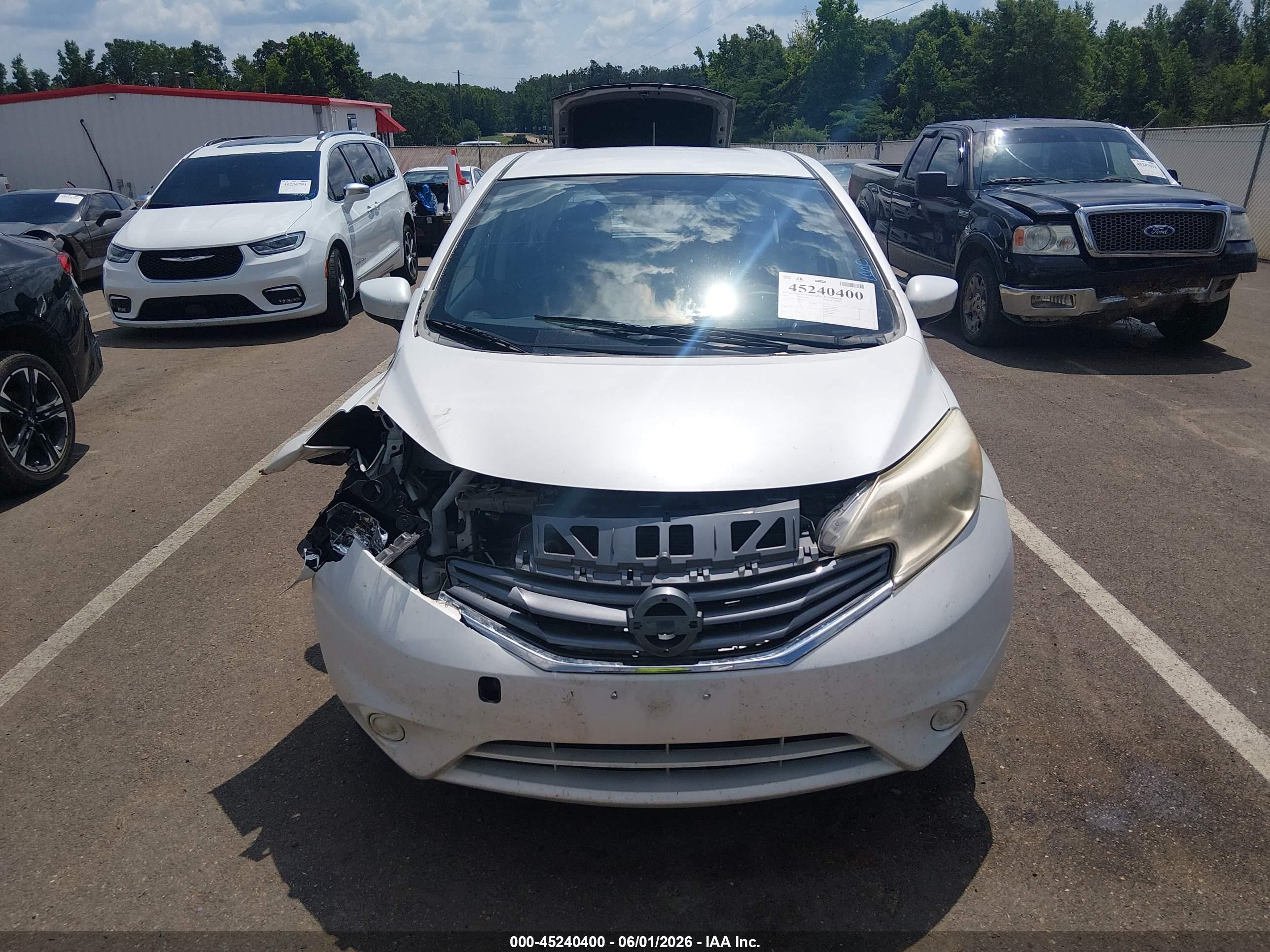 2015 Nissan Versa Note Sv White vin: 3N1CE2CP6FL387722