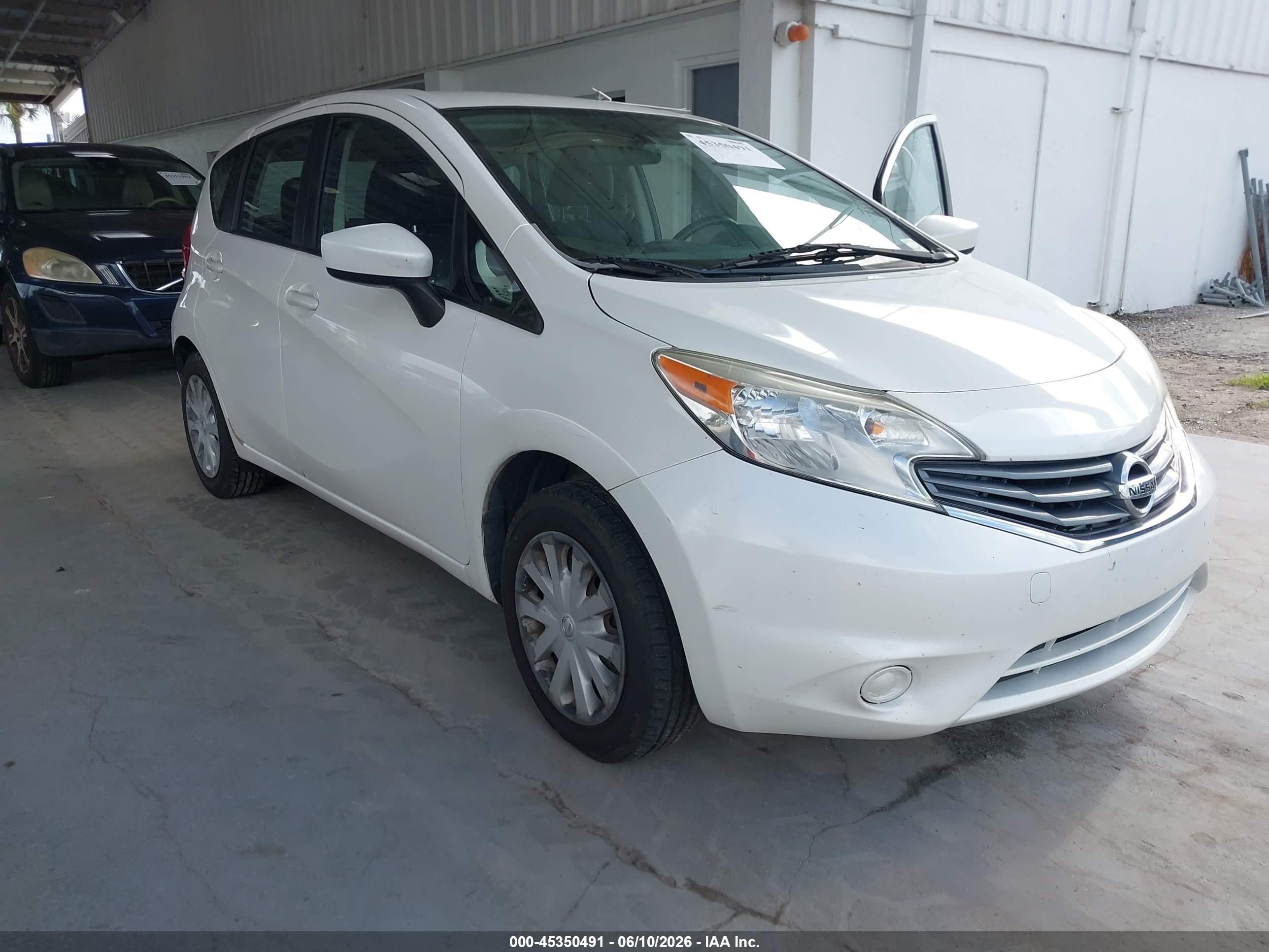 2015 Nissan Versa Note S (sr)/s Plus/sl/sr/sv White vin: 3N1CE2CP6FL391897