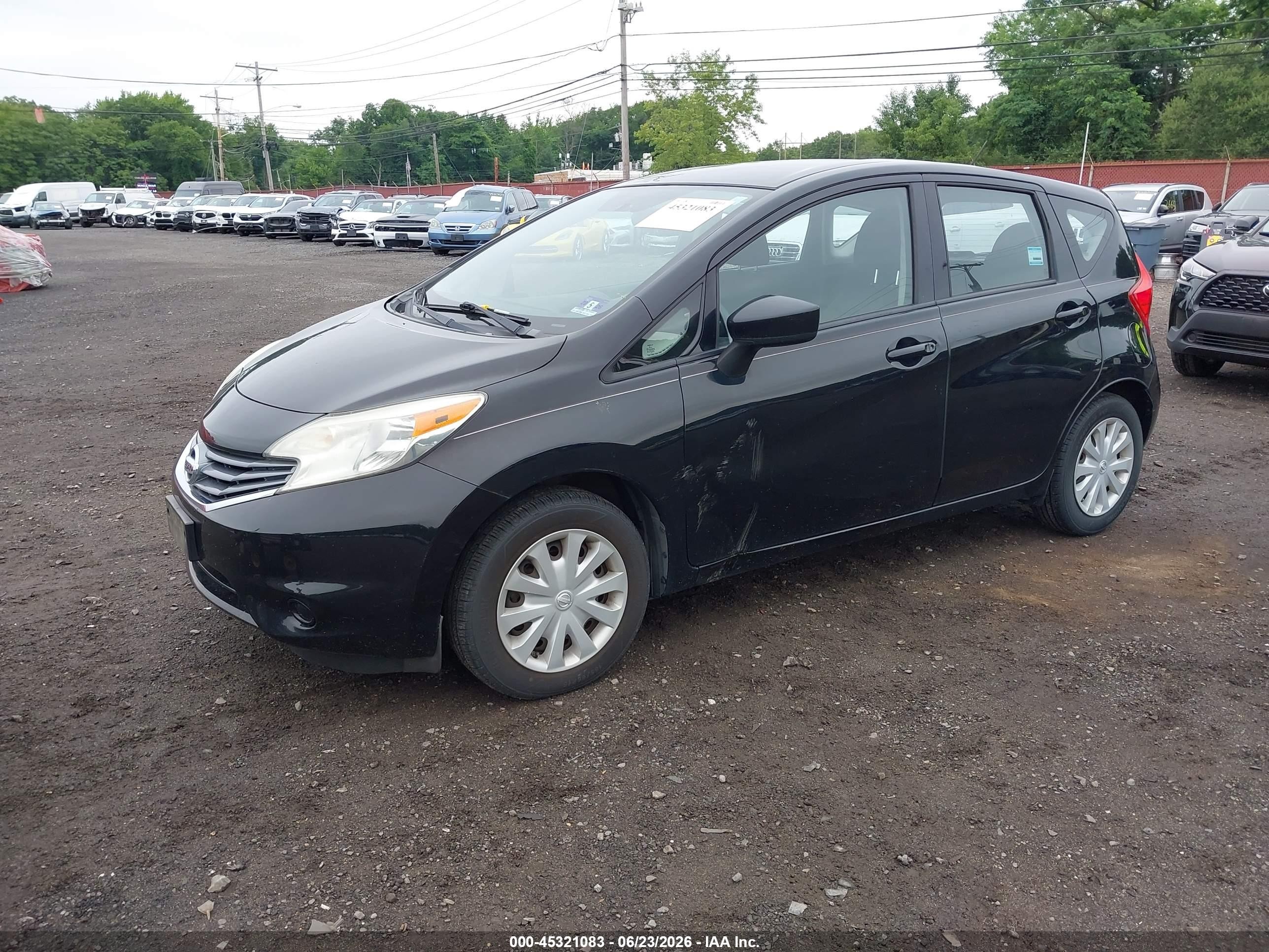 2015 Nissan Versa Note S Plus Black vin: 3N1CE2CP6FL401439