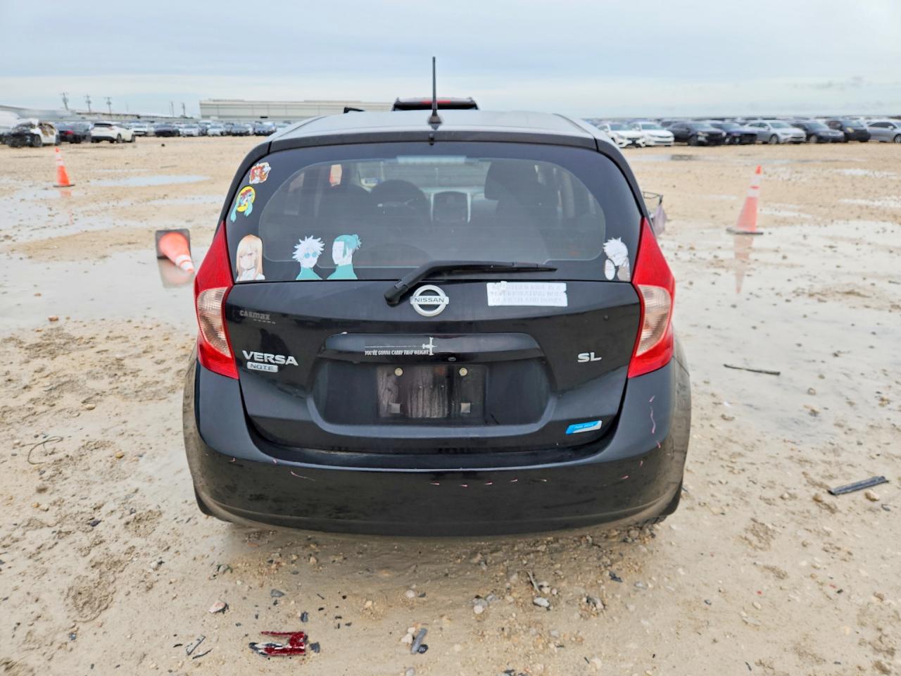 2015 Nissan Versa Note Sl Black vin: 3N1CE2CP6FL405409